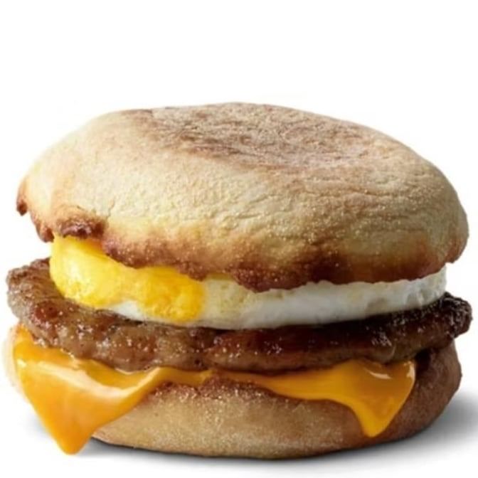 Sausage Patty, Egg, & Cheese Sandwich
