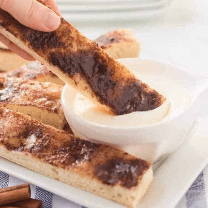 Cinnamon Sticks with Frosting
