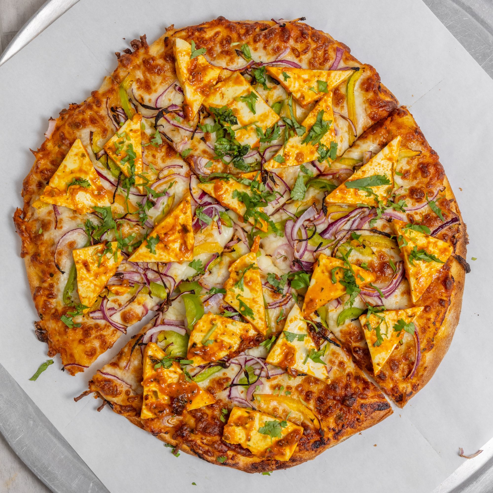 Paneer Tikka Pizza