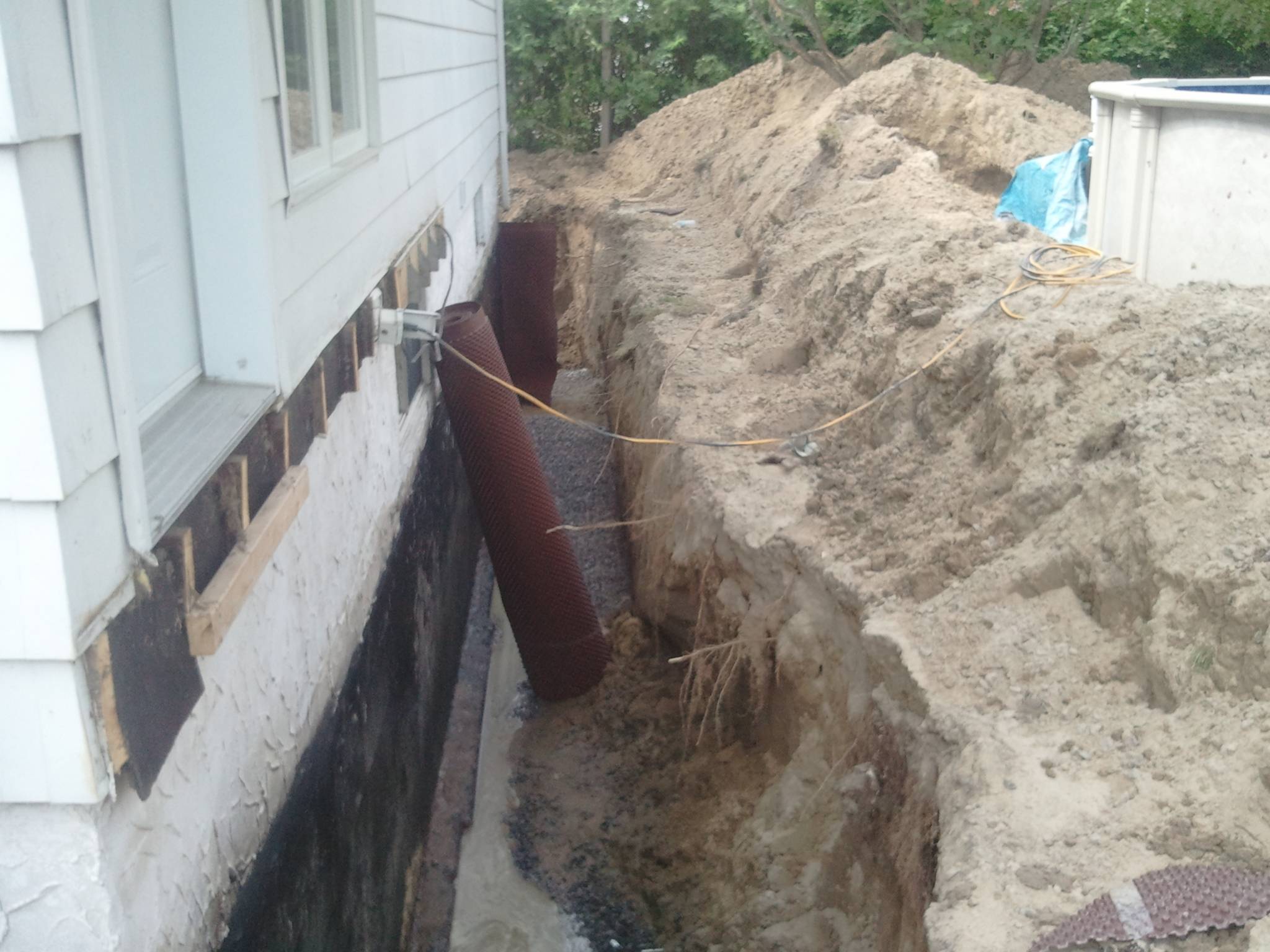 Images Fissure et Drain Laval