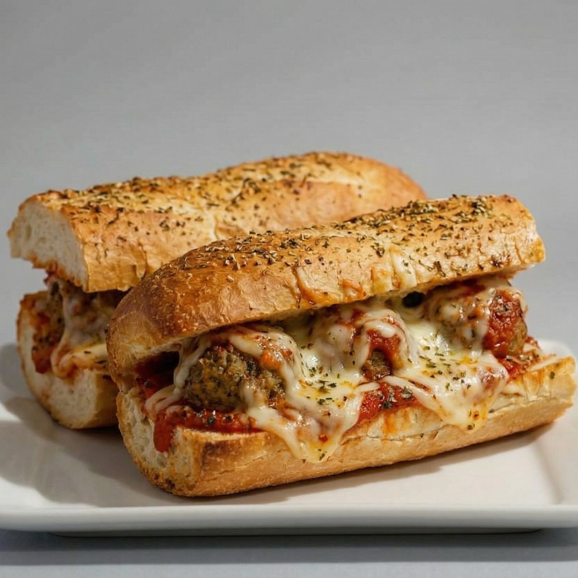 Meatball Parmigiana Sub