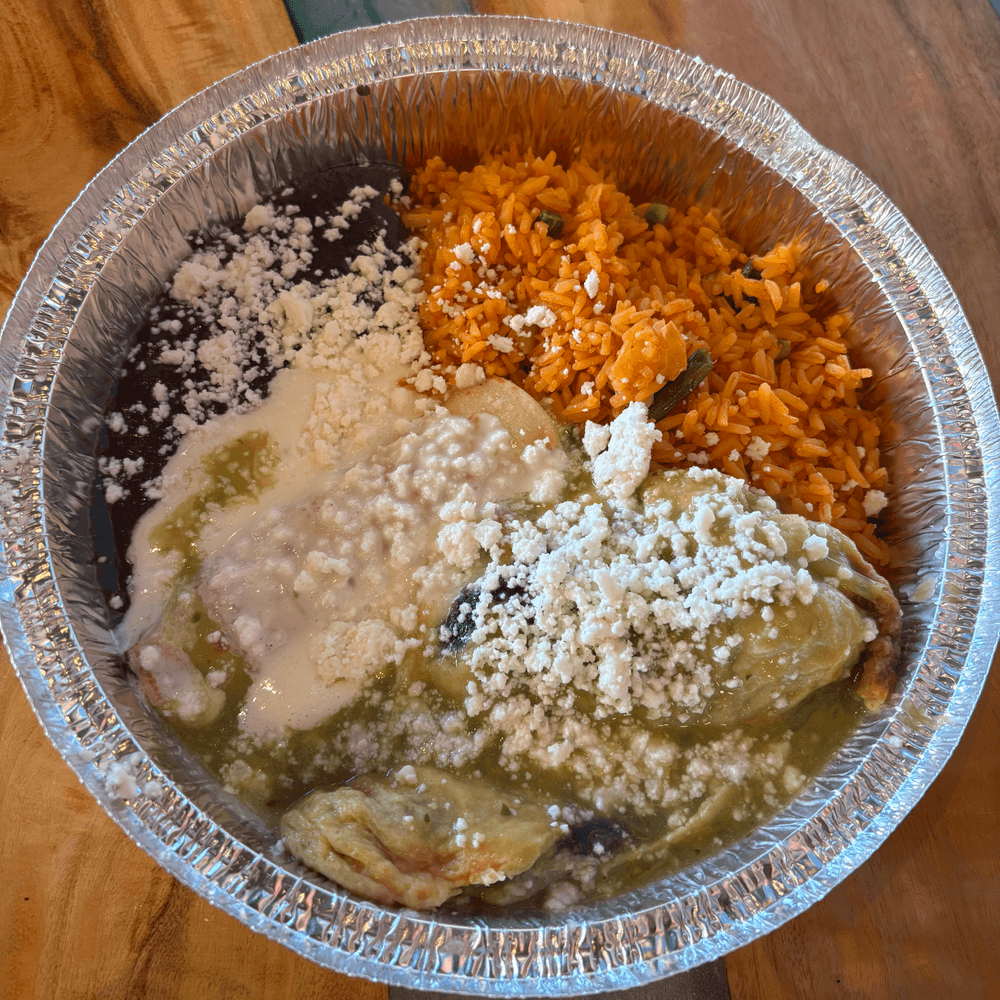 Chile Relleno and Enchilada