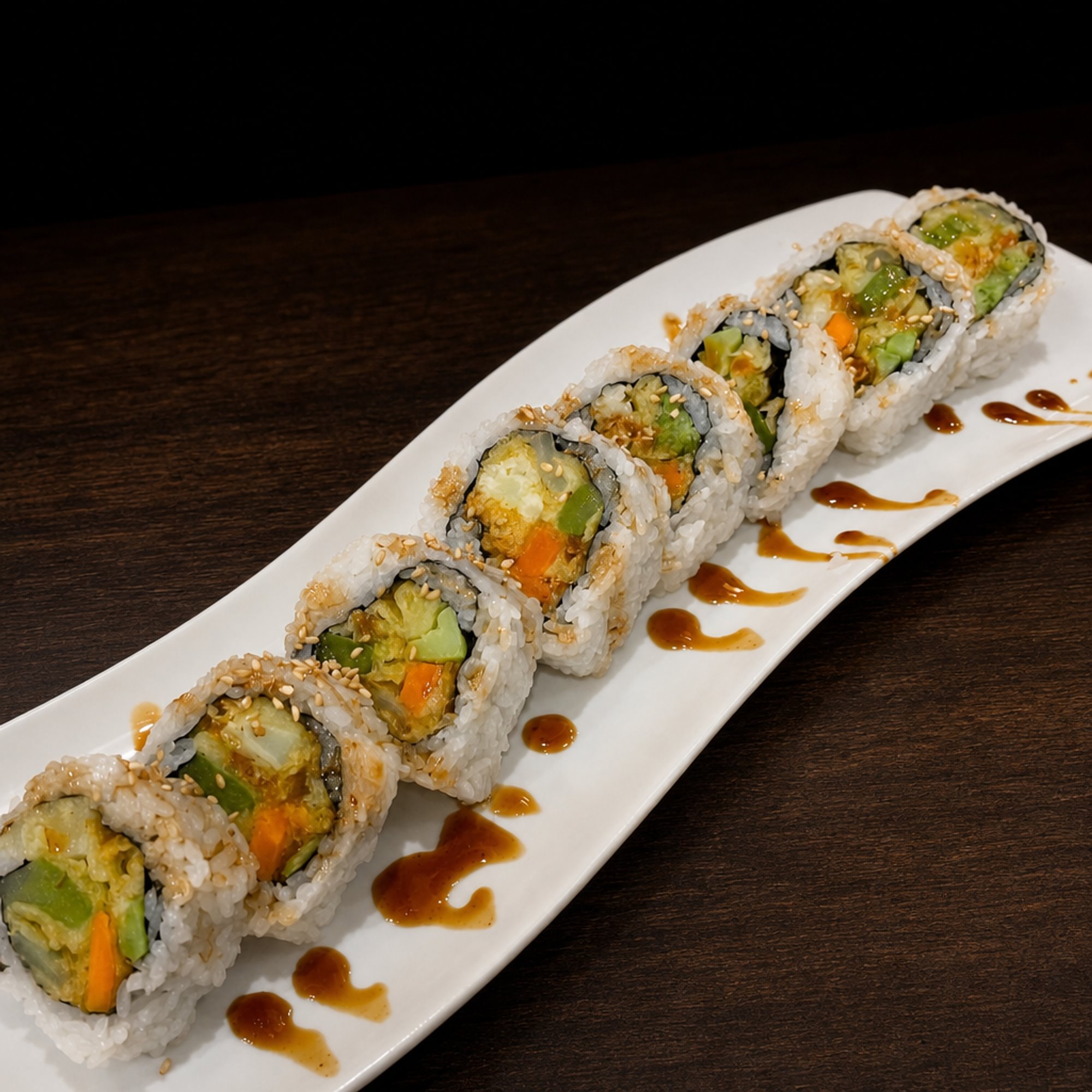 Vegetable Tempura Roll (8pc)