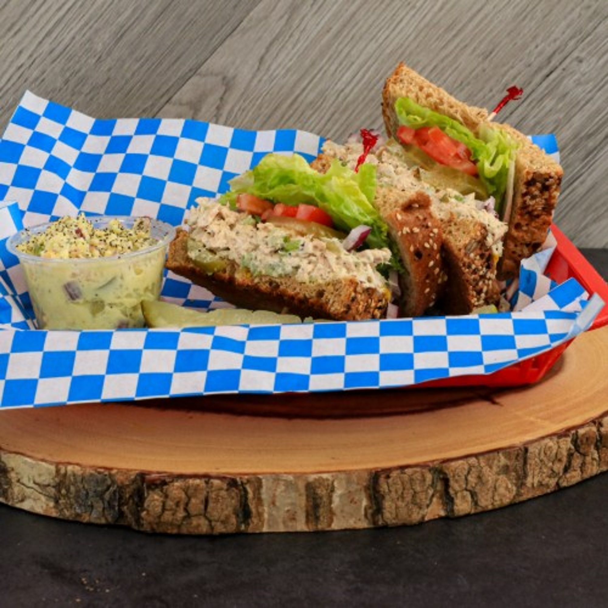Homemade Tuna Salad Sandwich