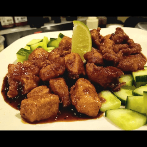 korean pepper chicken (lunch)