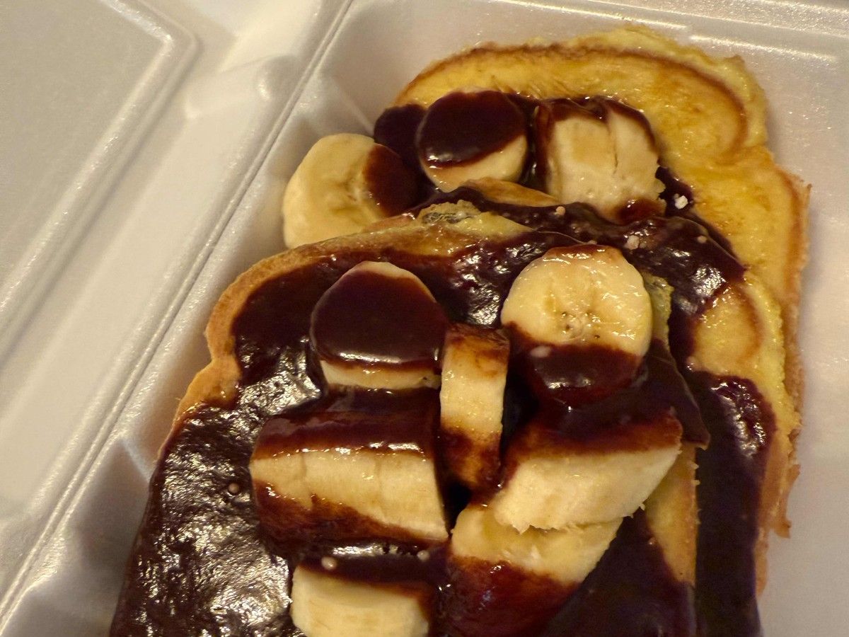 Cinnamon Swirl Banana French Toast