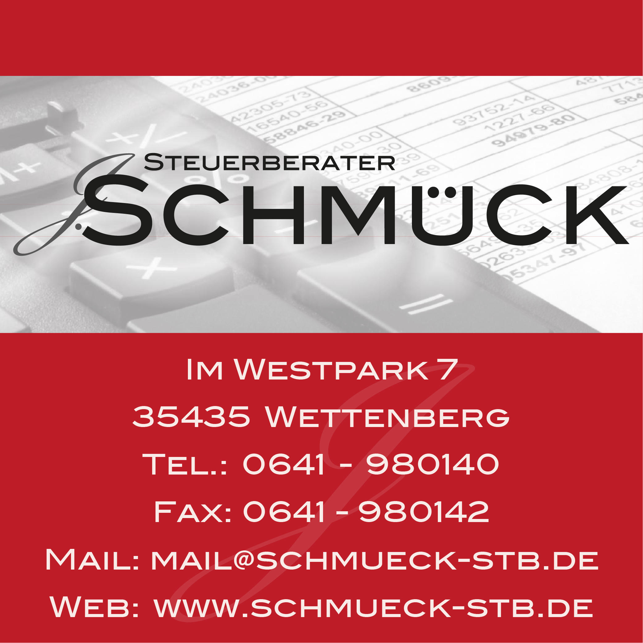Logo von Dipl. Betriebswirt Jochen Schmück Steuerberater