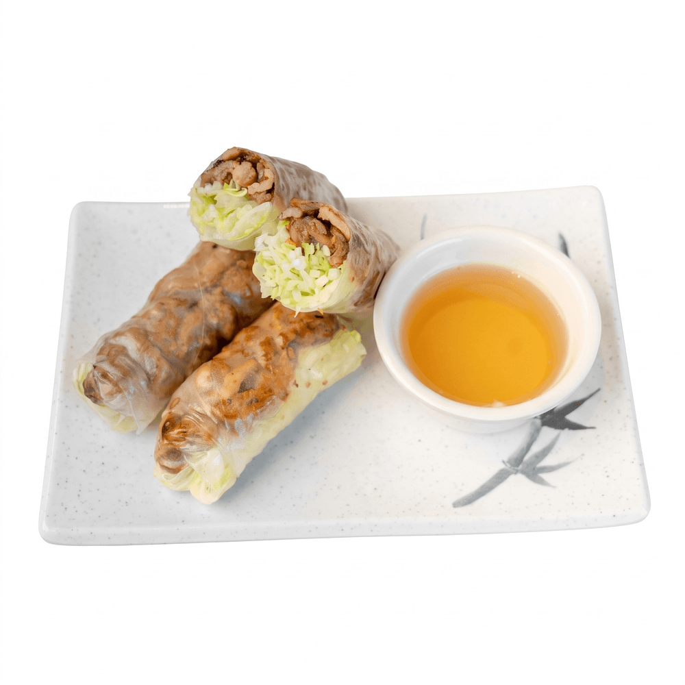 A3. Grilled Pork Spring Rolls
