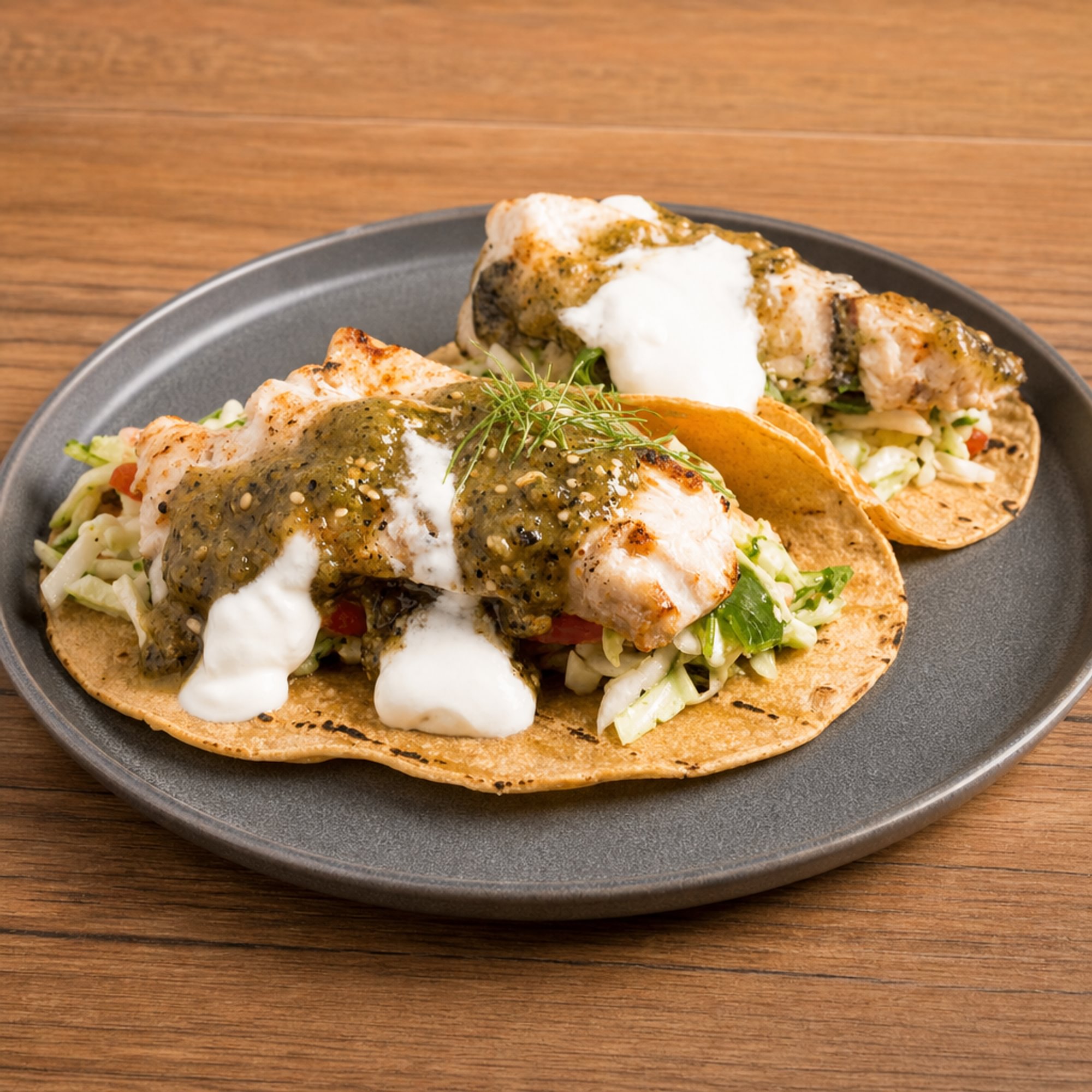 Three Wild Fish Tacos