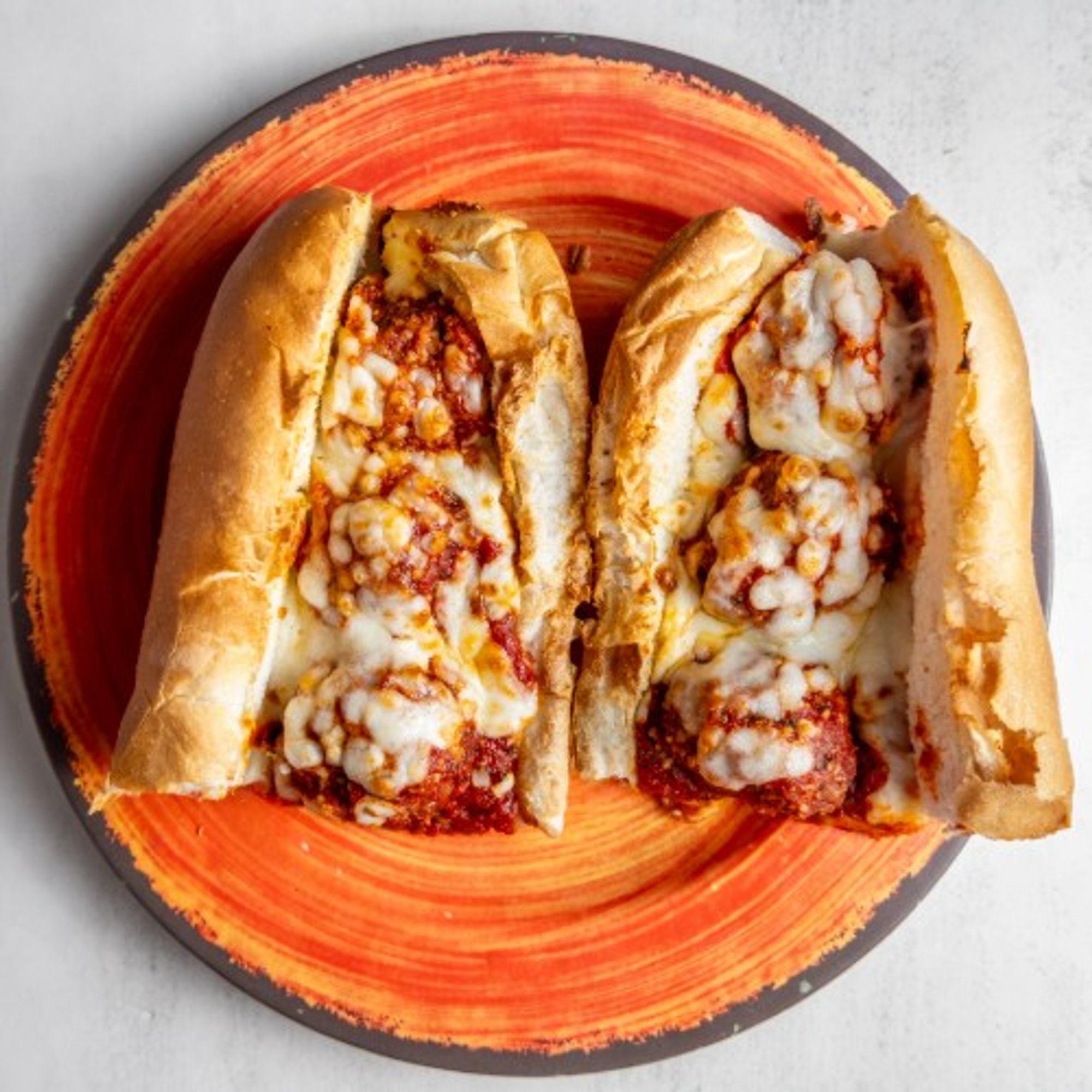 Meatball Parmesan Sub
