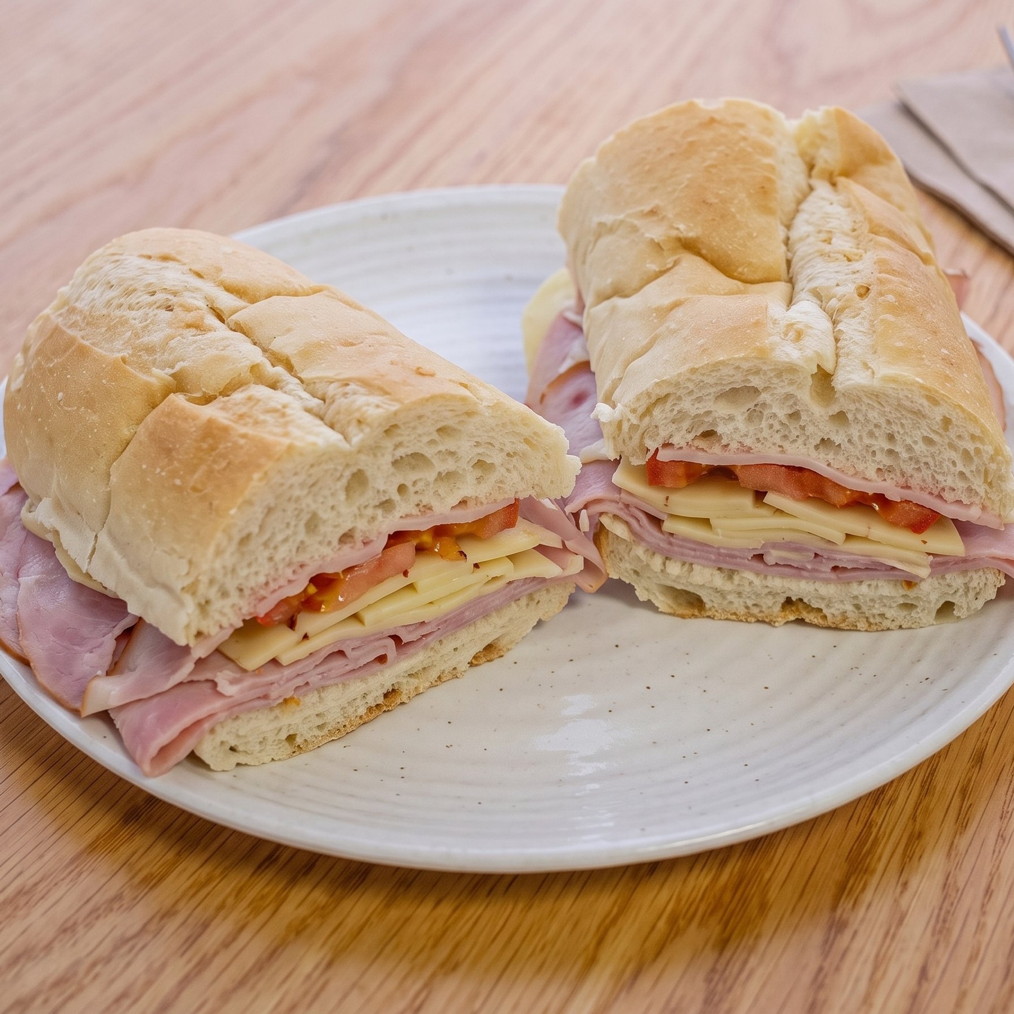 #10 Half Boiled Ham and Cheese