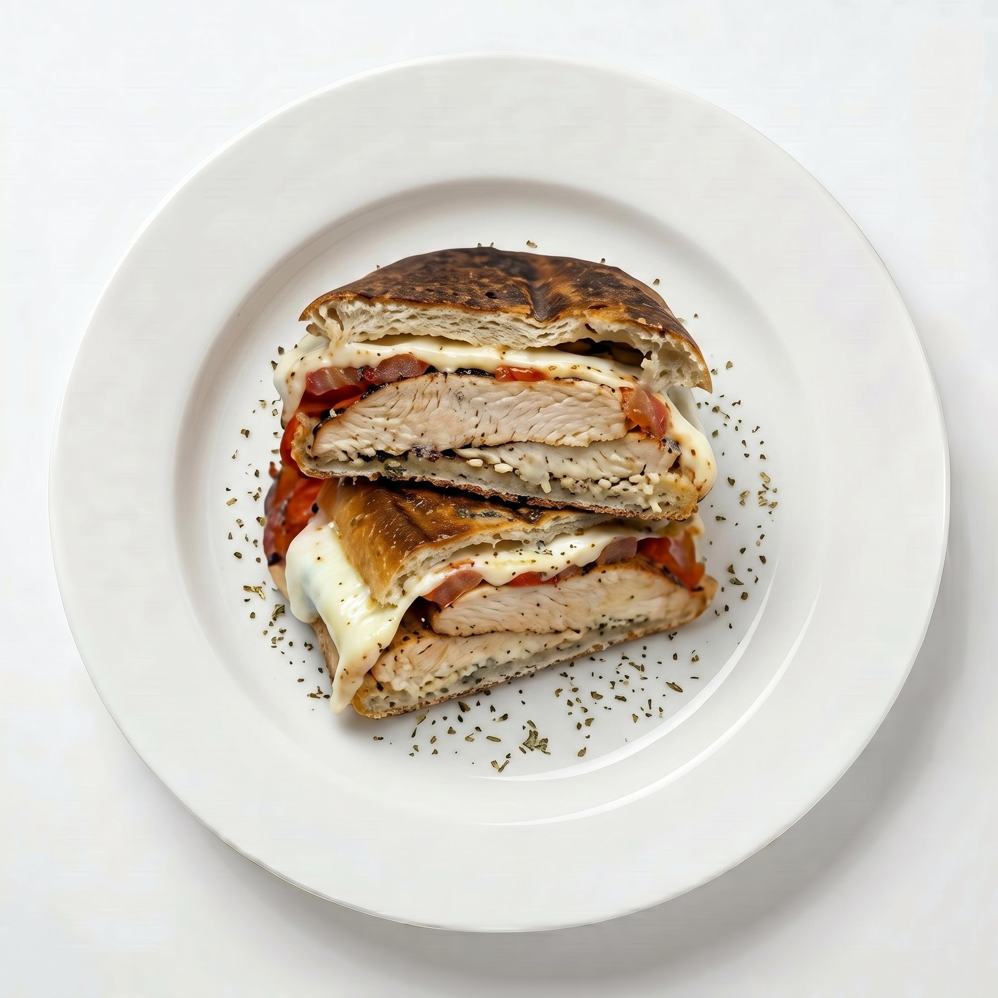 Chicken Caprese Panini