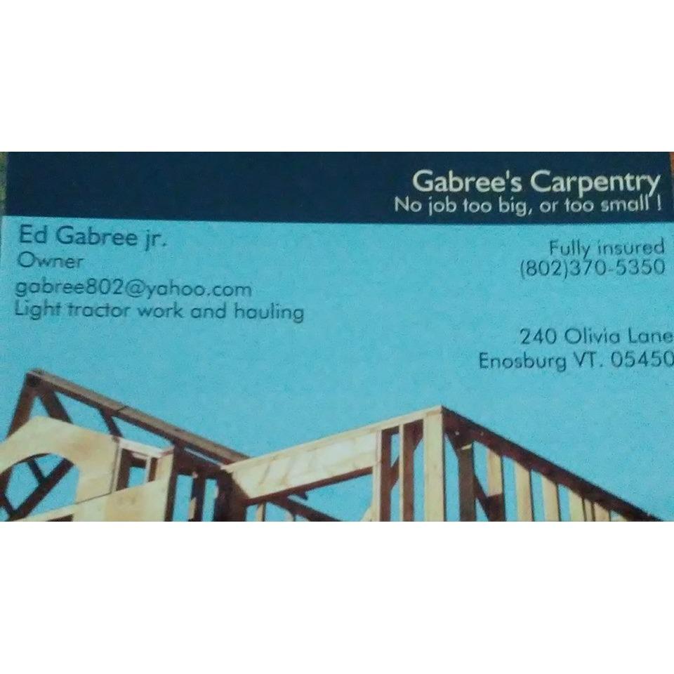 Gabree&apos;s Carpentry Logo