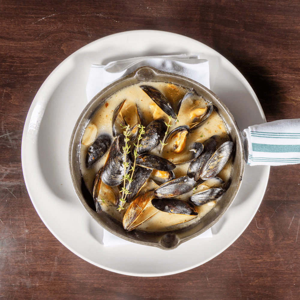 Mussels Arrosto, Sardinia Style