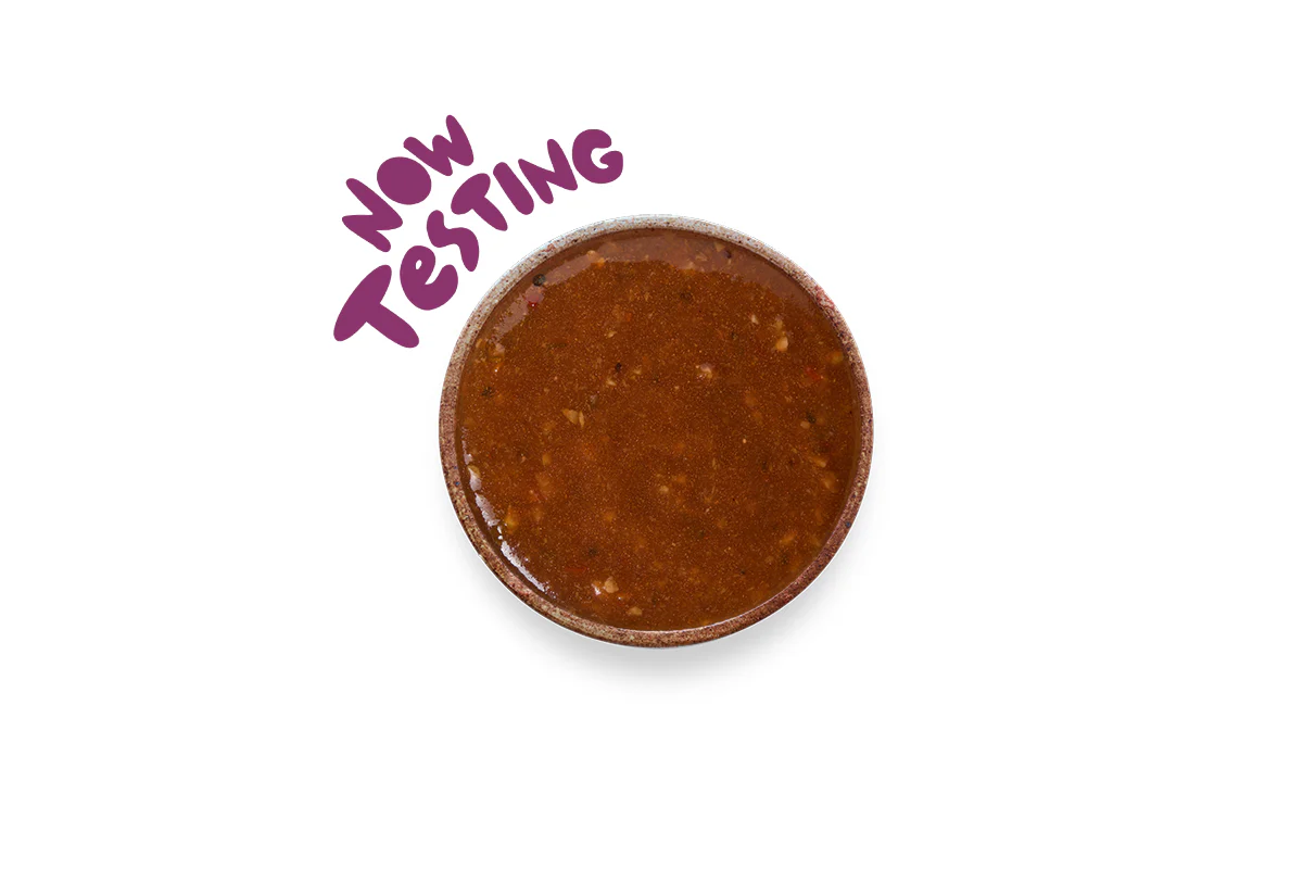 Side of Roasted Red Pepper Garlic Sauce