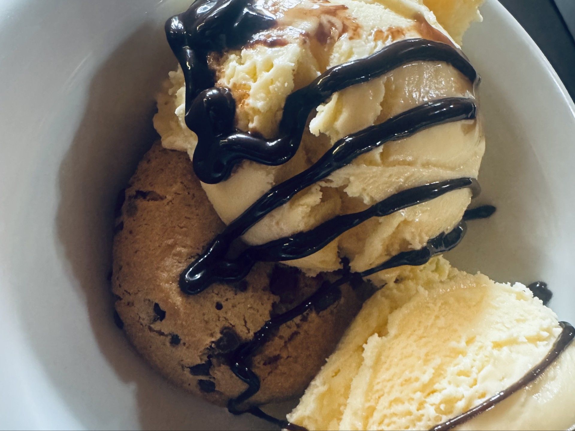 Chocolate Chip Cookie Sundae (GF)