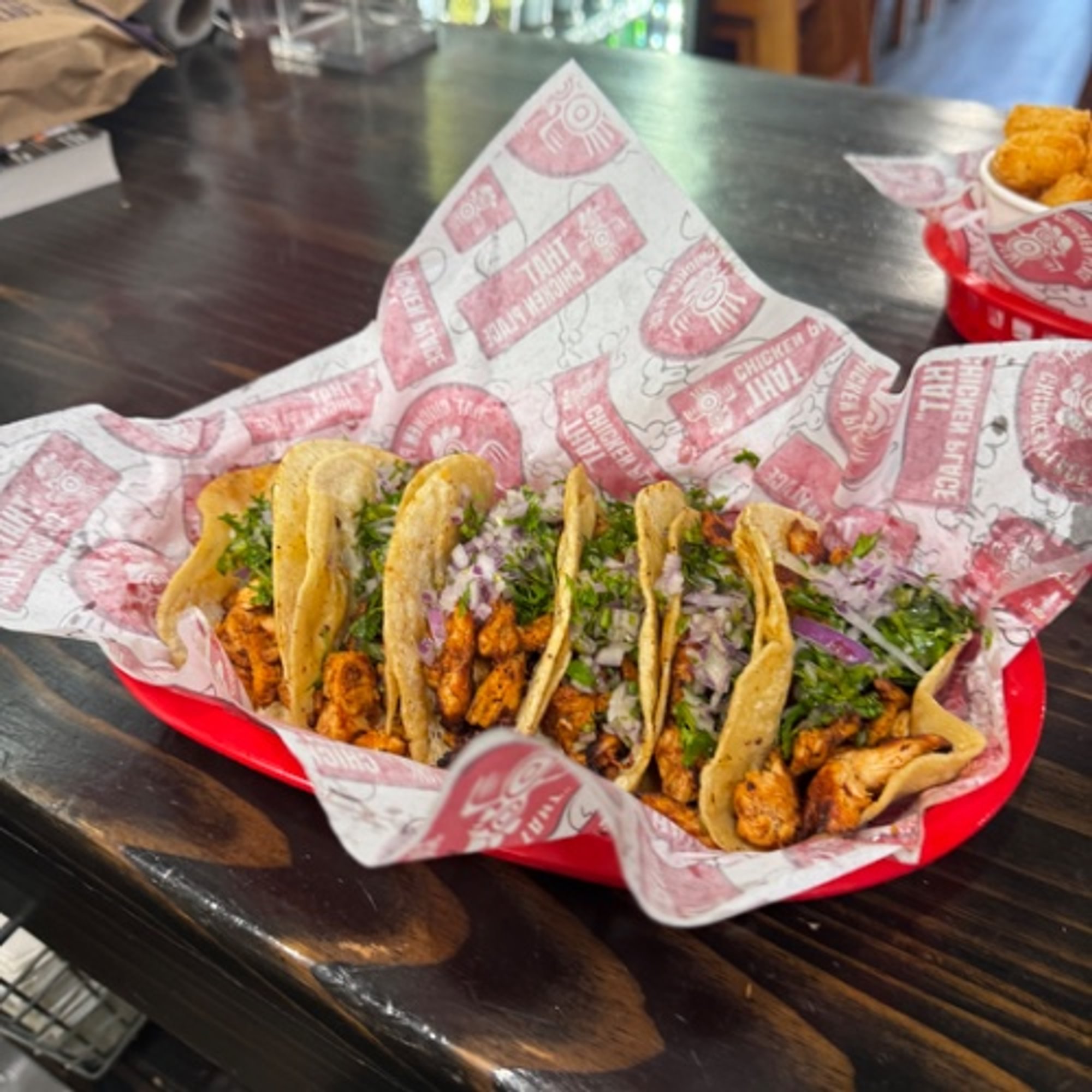 4 Chicken Tacos