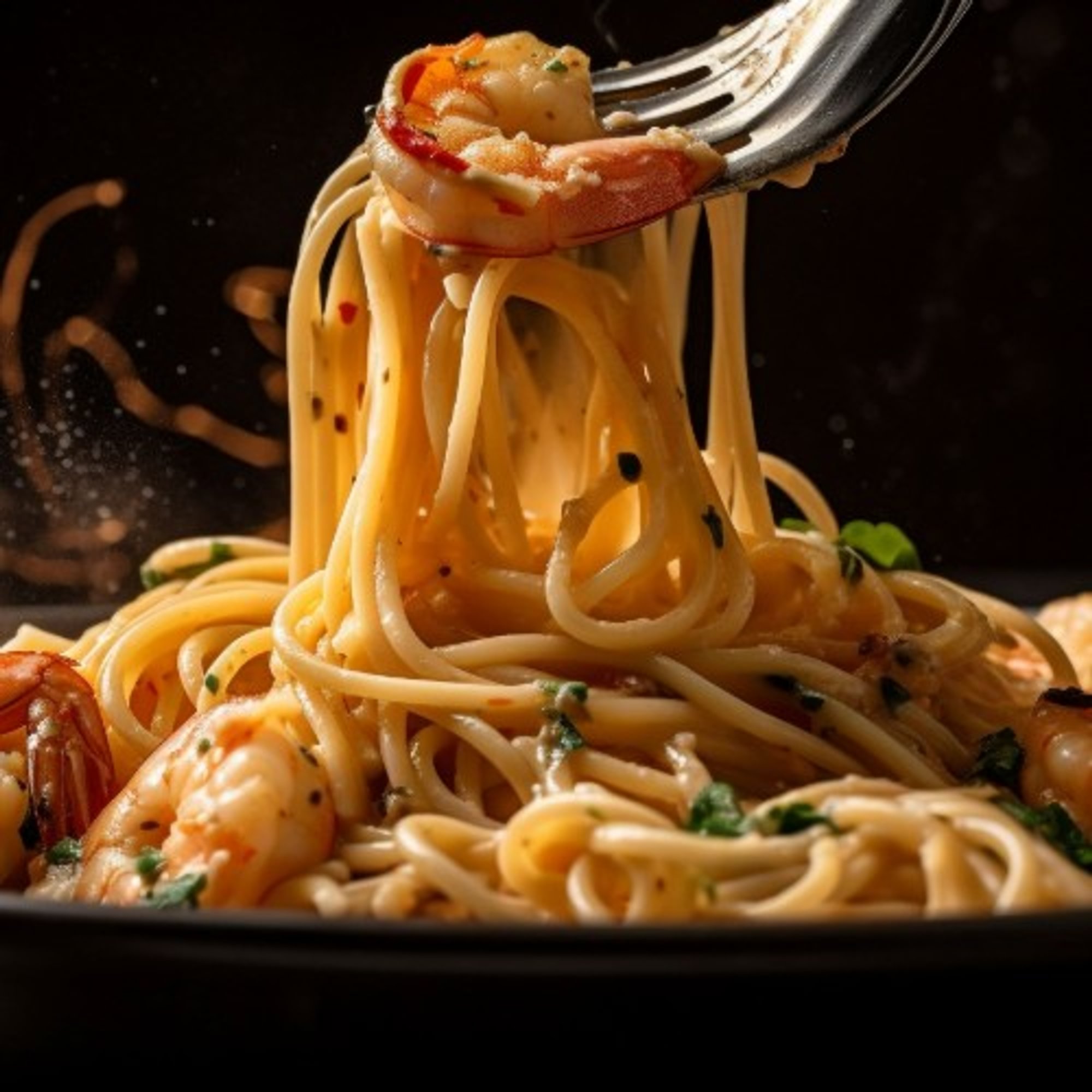 Linguini Shrimp Scampi