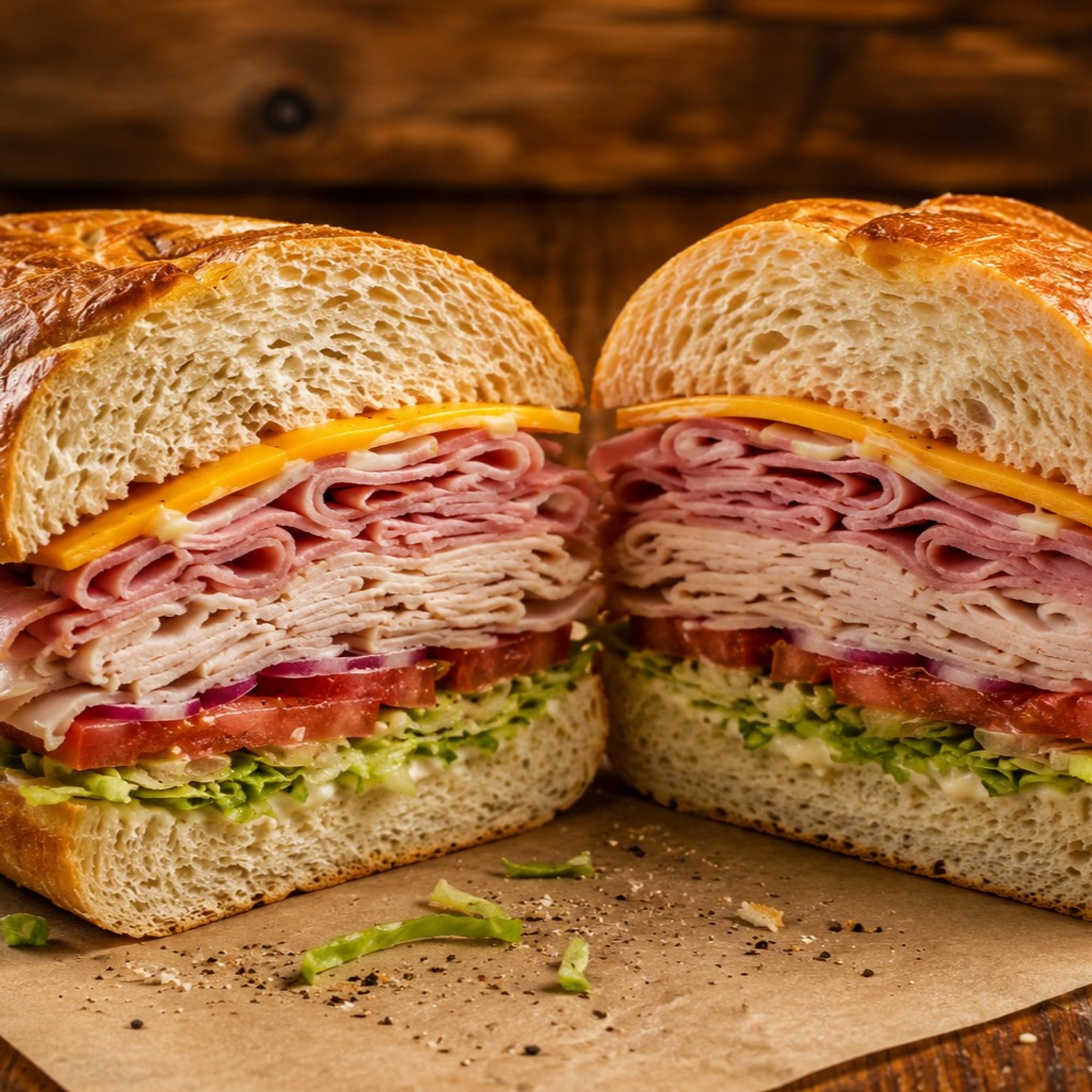 Turkey & Ham Sandwich