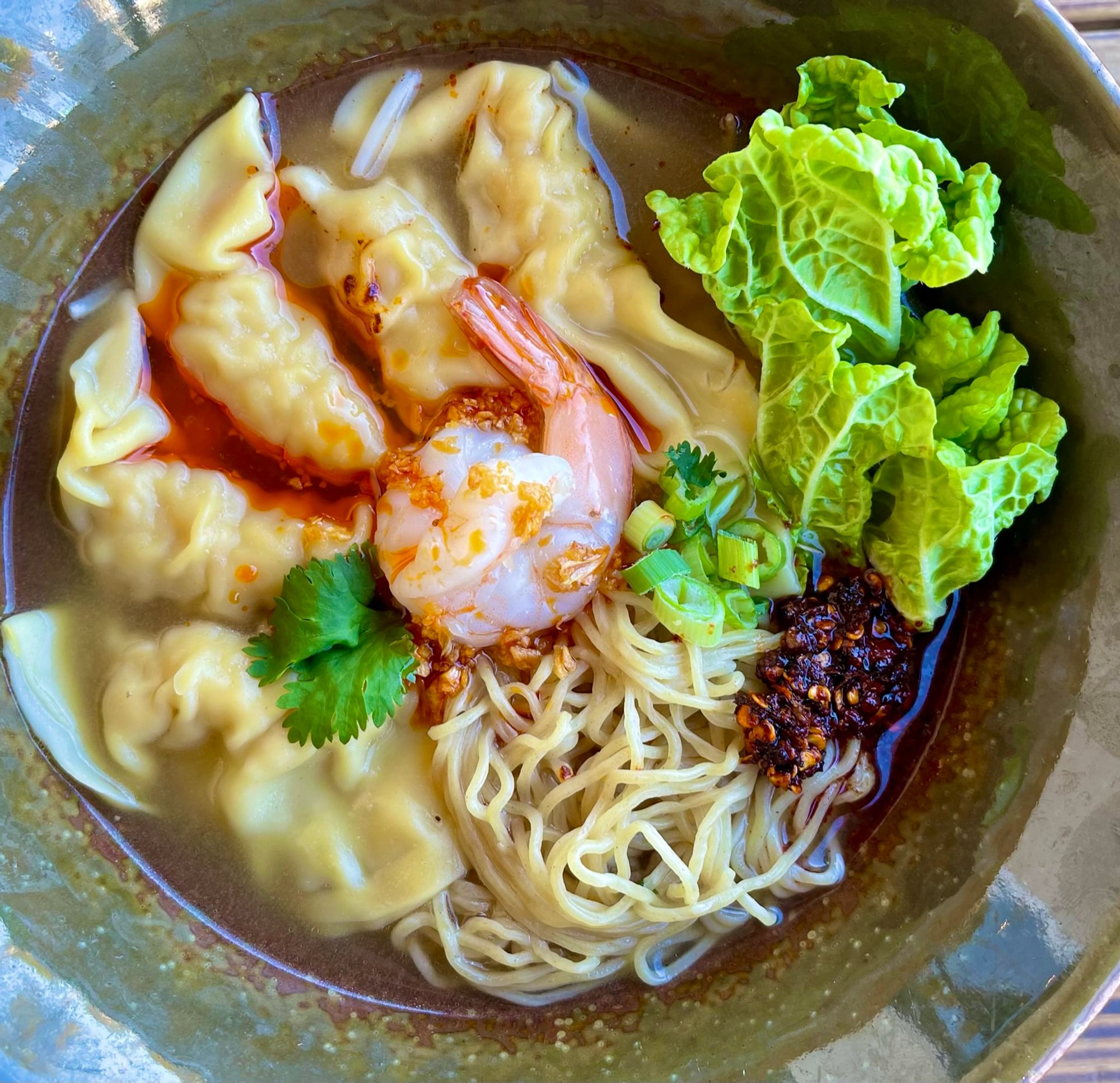 Wonton Noodle Soup (บะหมี่เกี้ยวน้ำ)