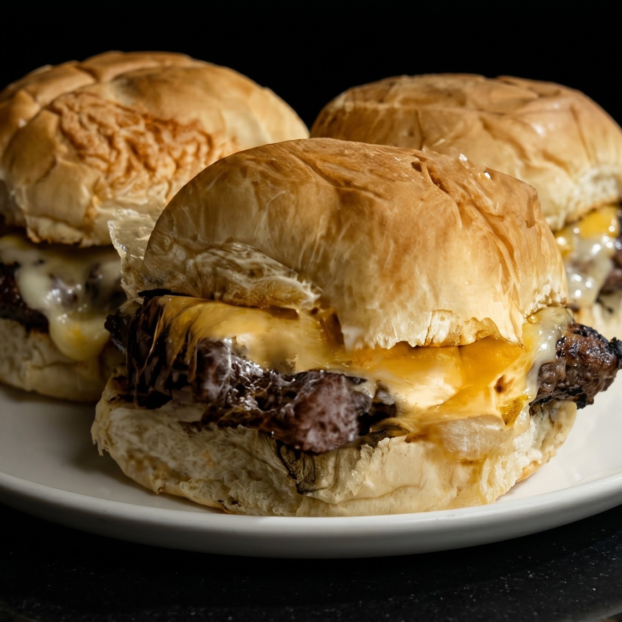 2 Cheeseburger Sliders