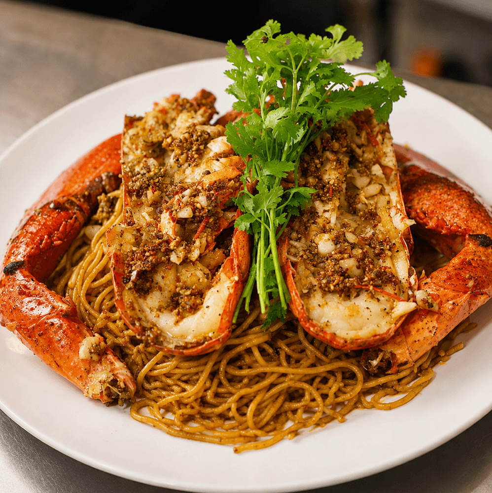 Lobster - Garlic Roasted