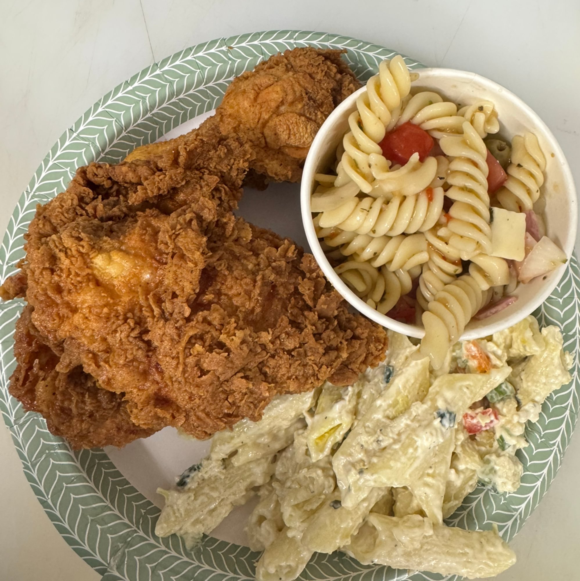 Fried Chicken 3 Mixed pieces 1 thighs 1 Leg 1 Wing