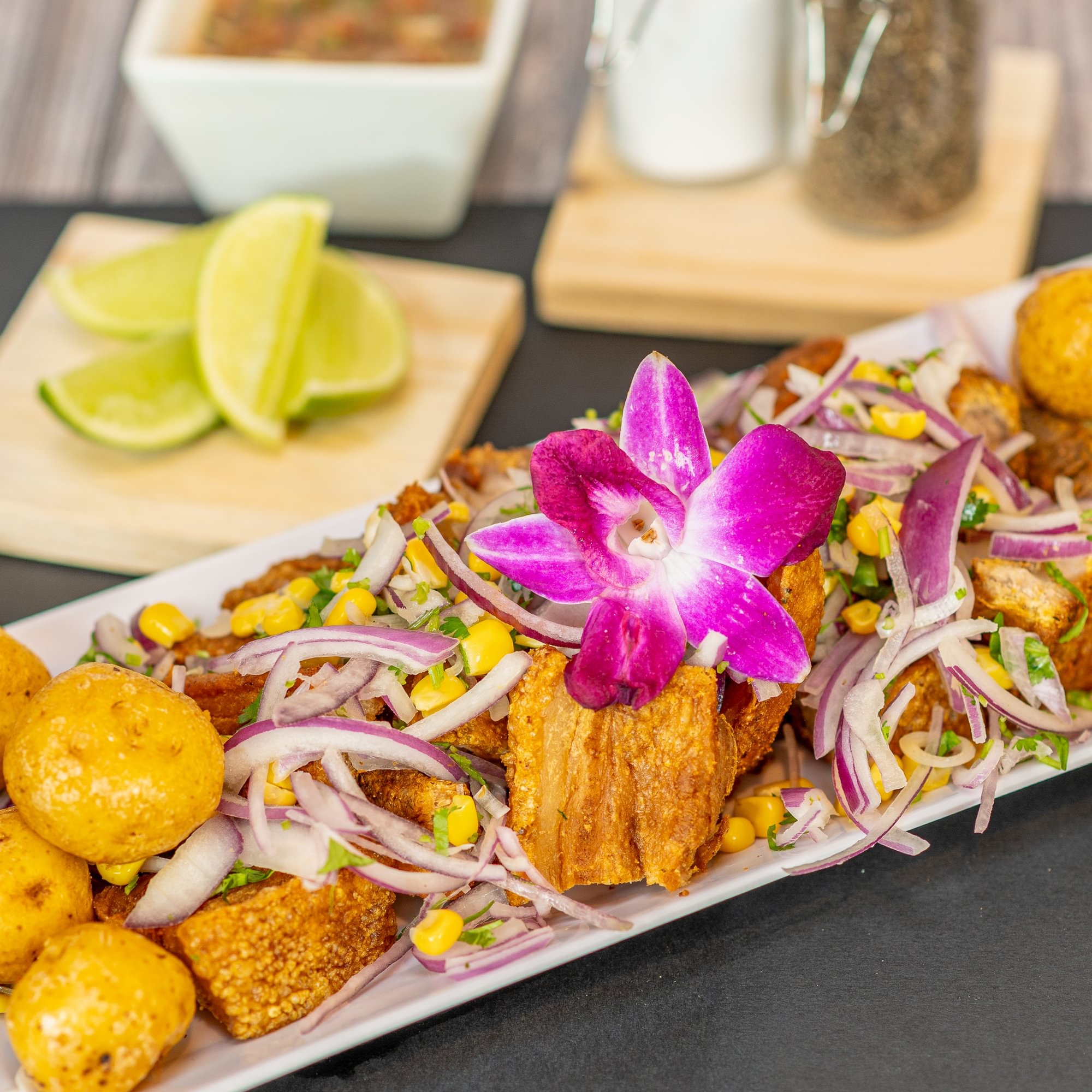 Ceviche Chicharron