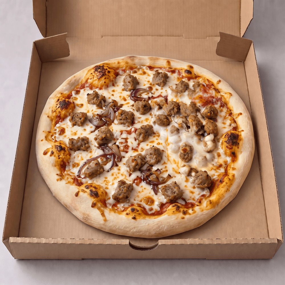 Bacon Cheeseburger Pizza