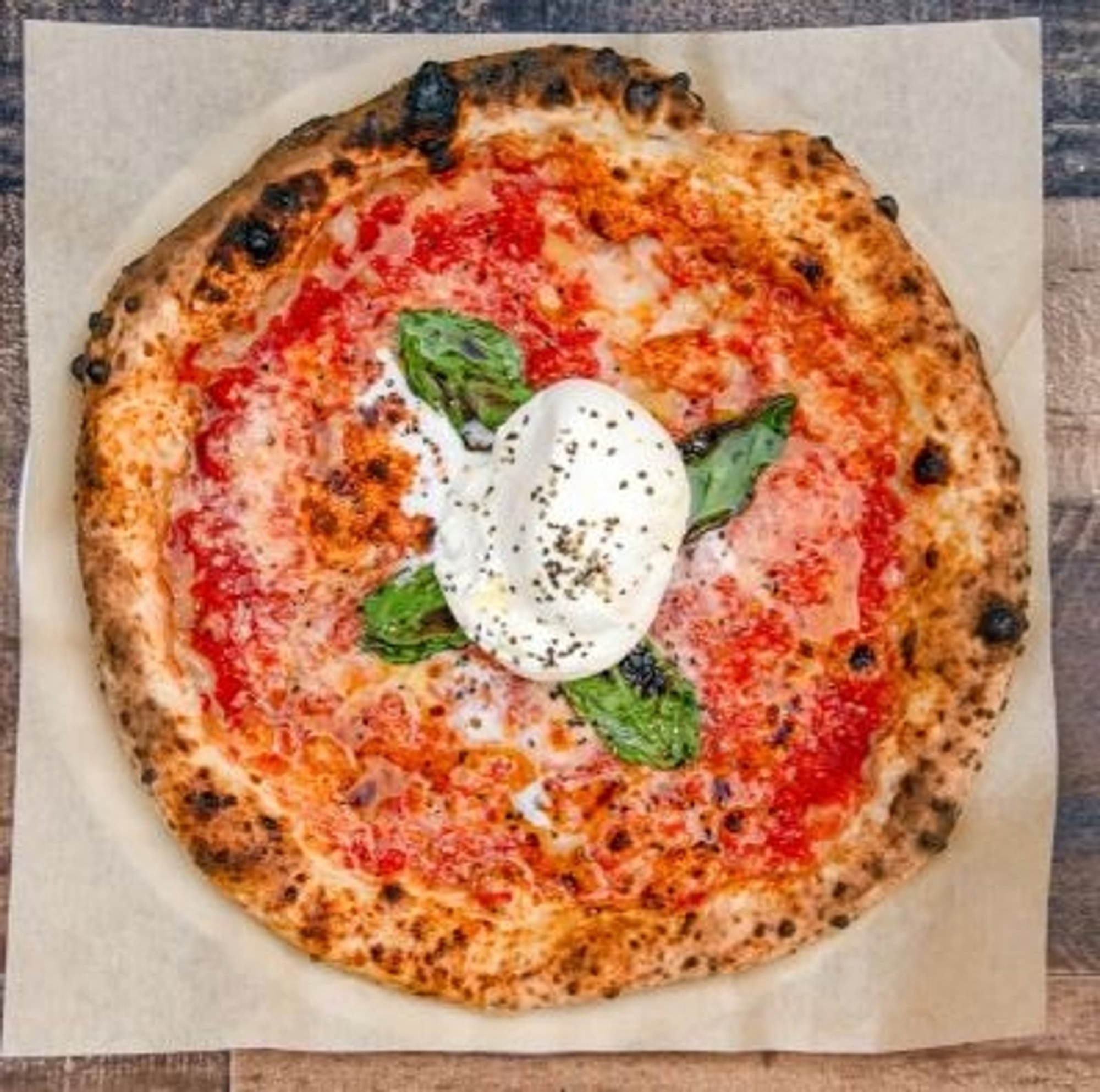 Burrata Pizza