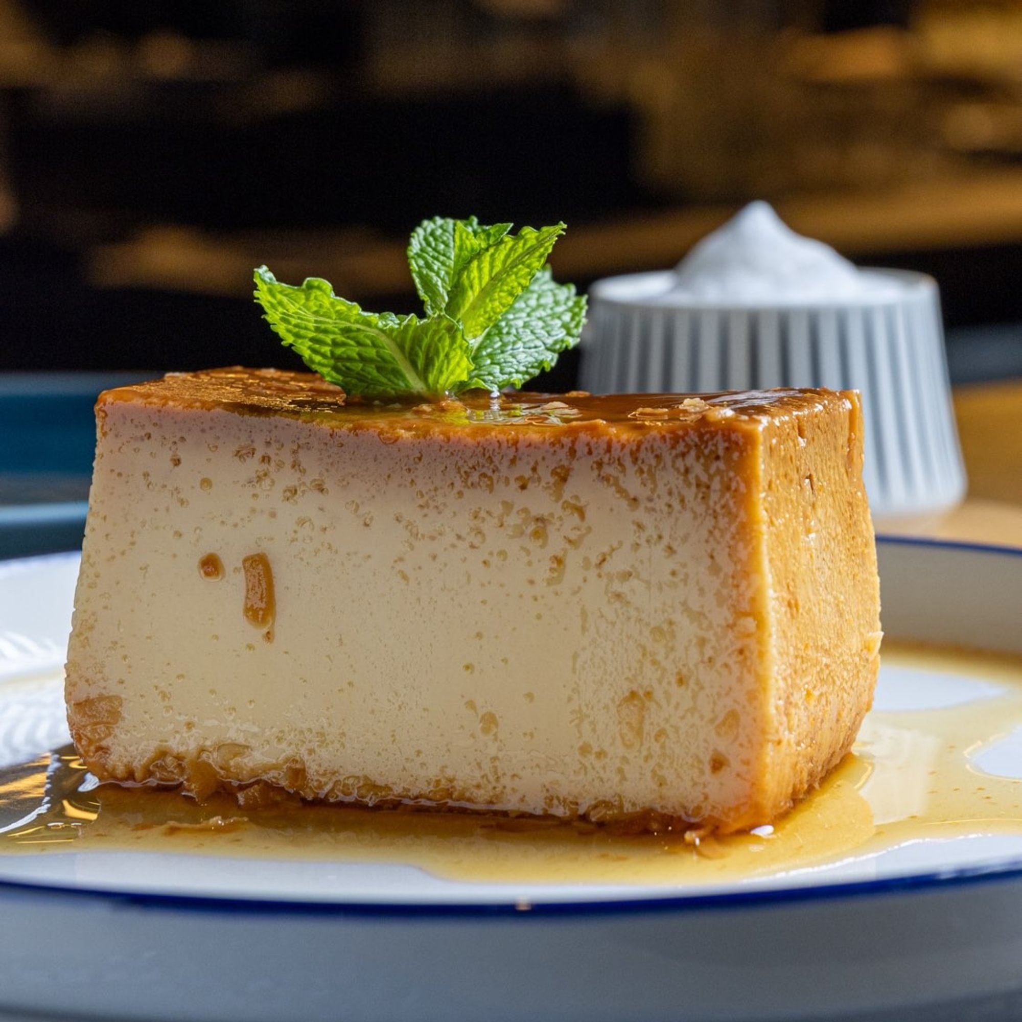 Coconut flan