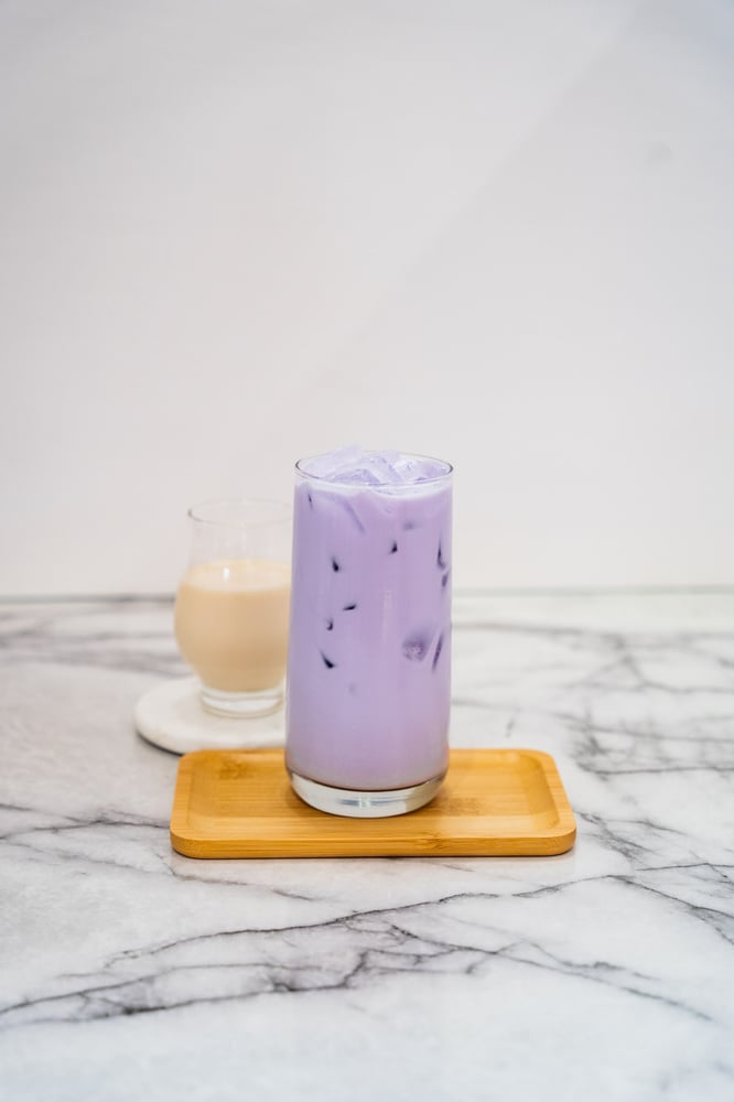 Coconut Taro Latte