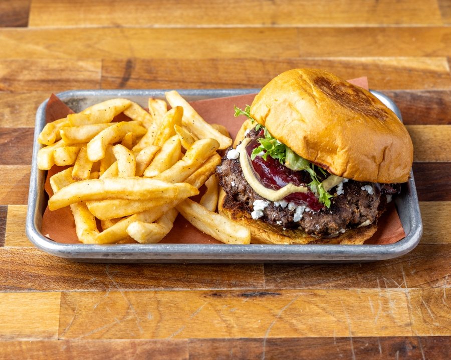 Goat Cheese Burger