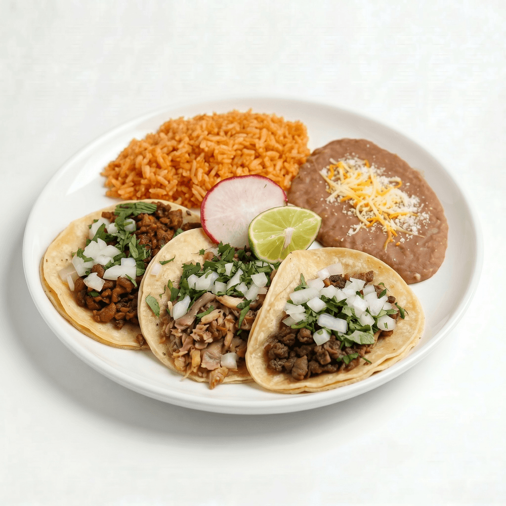 Tacos Rice & Beans