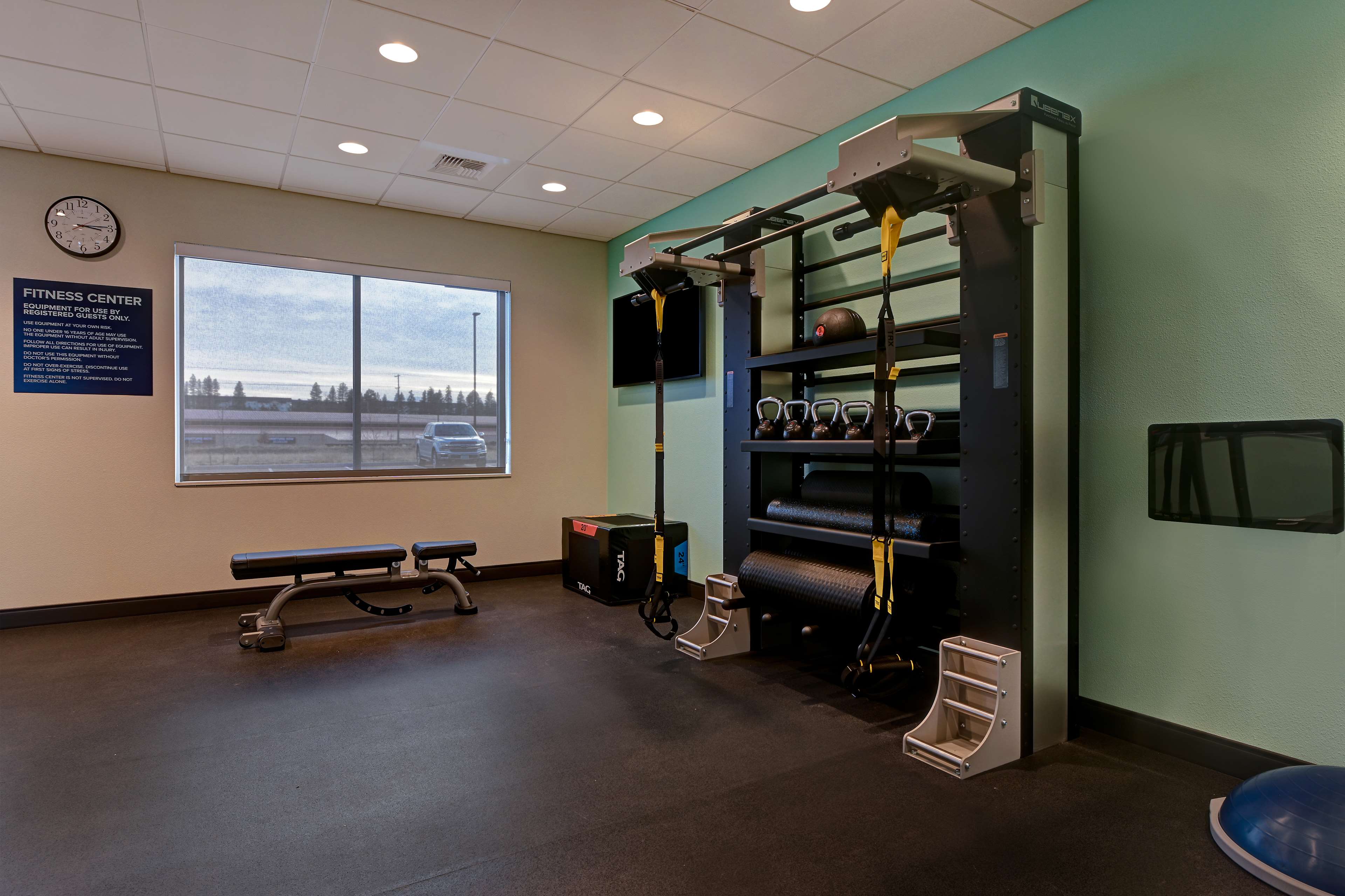 Health club  fitness center  gym