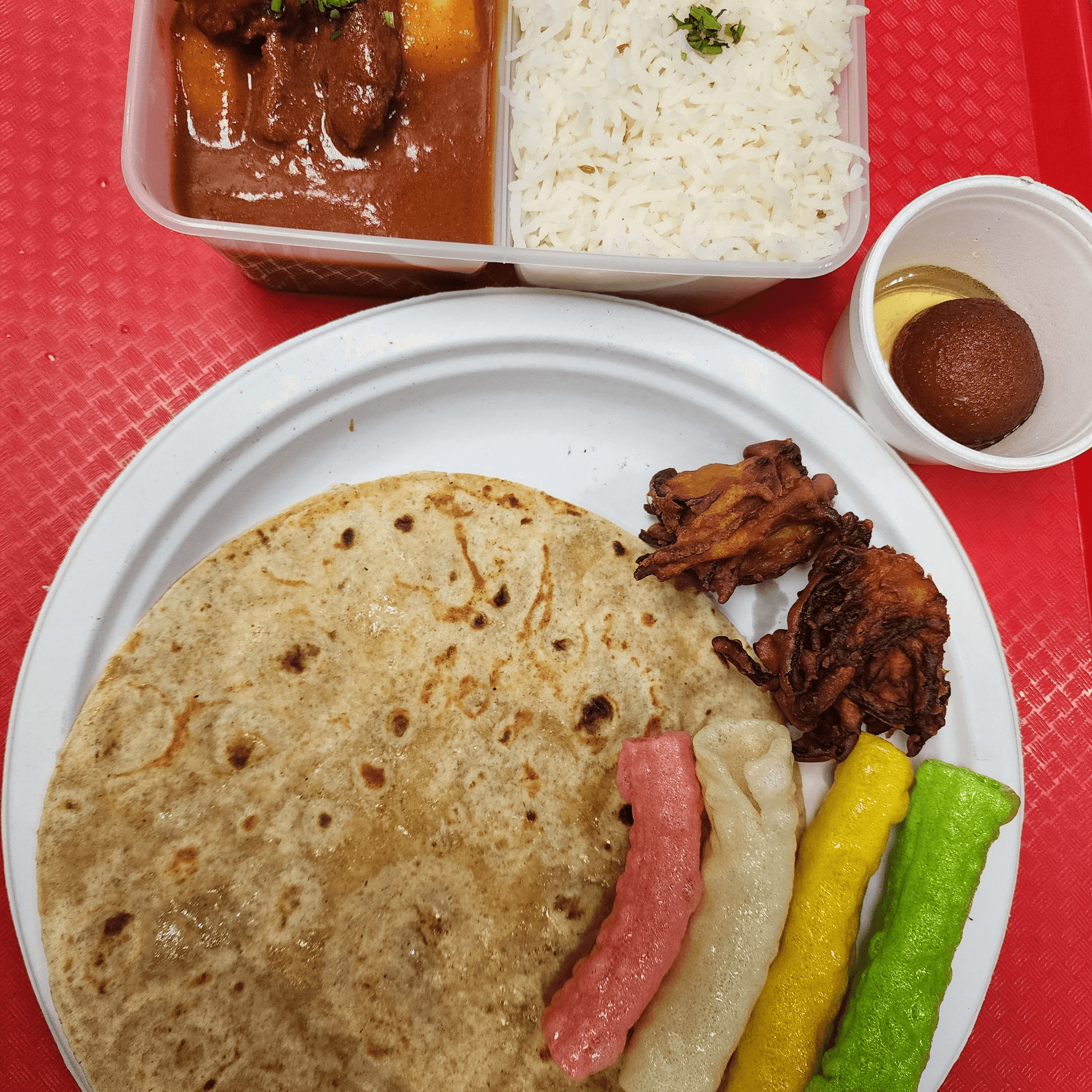 Chicken Saag Lunch