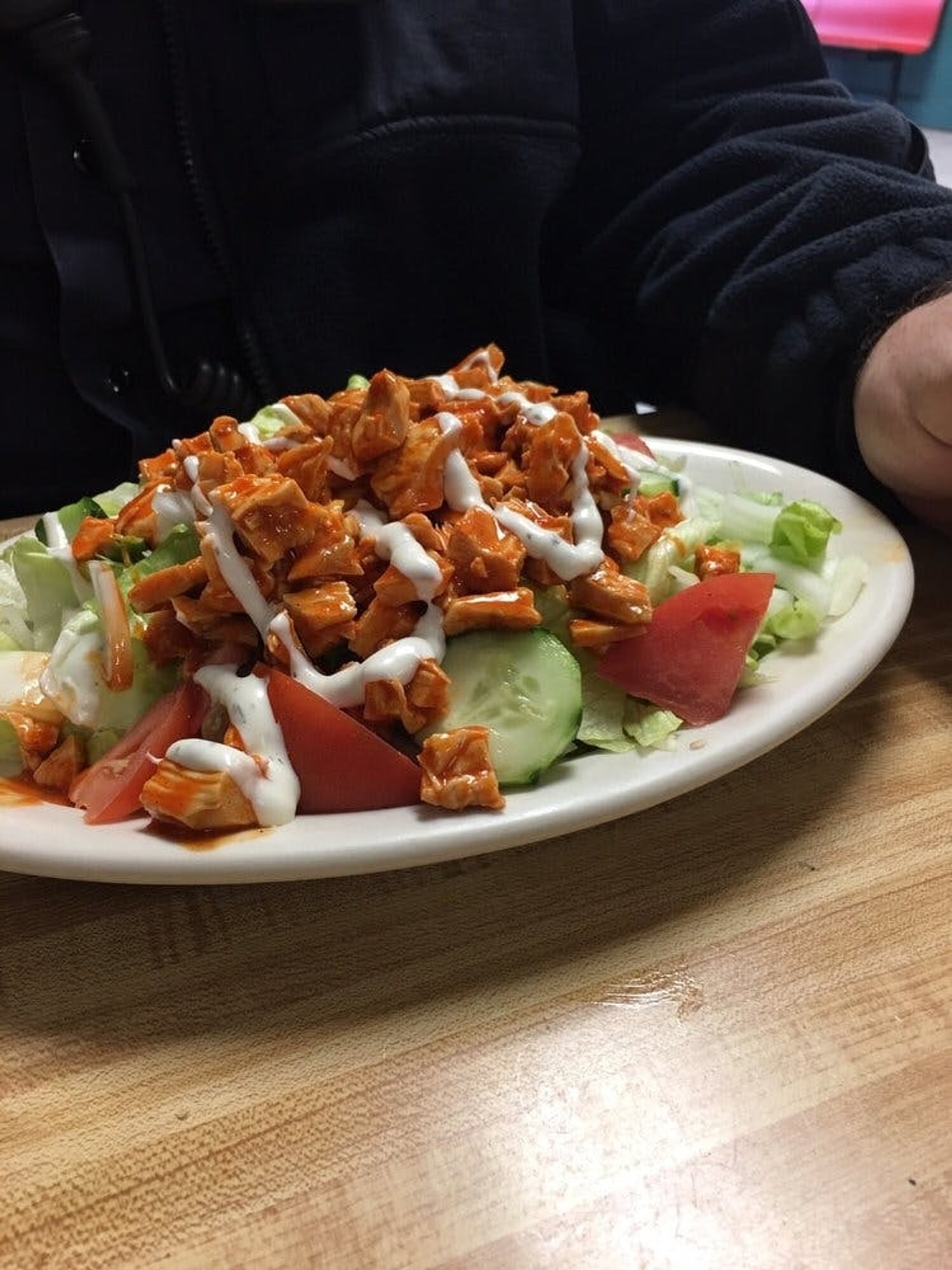 Buffalo Chicken Salad with Bleu Cheese