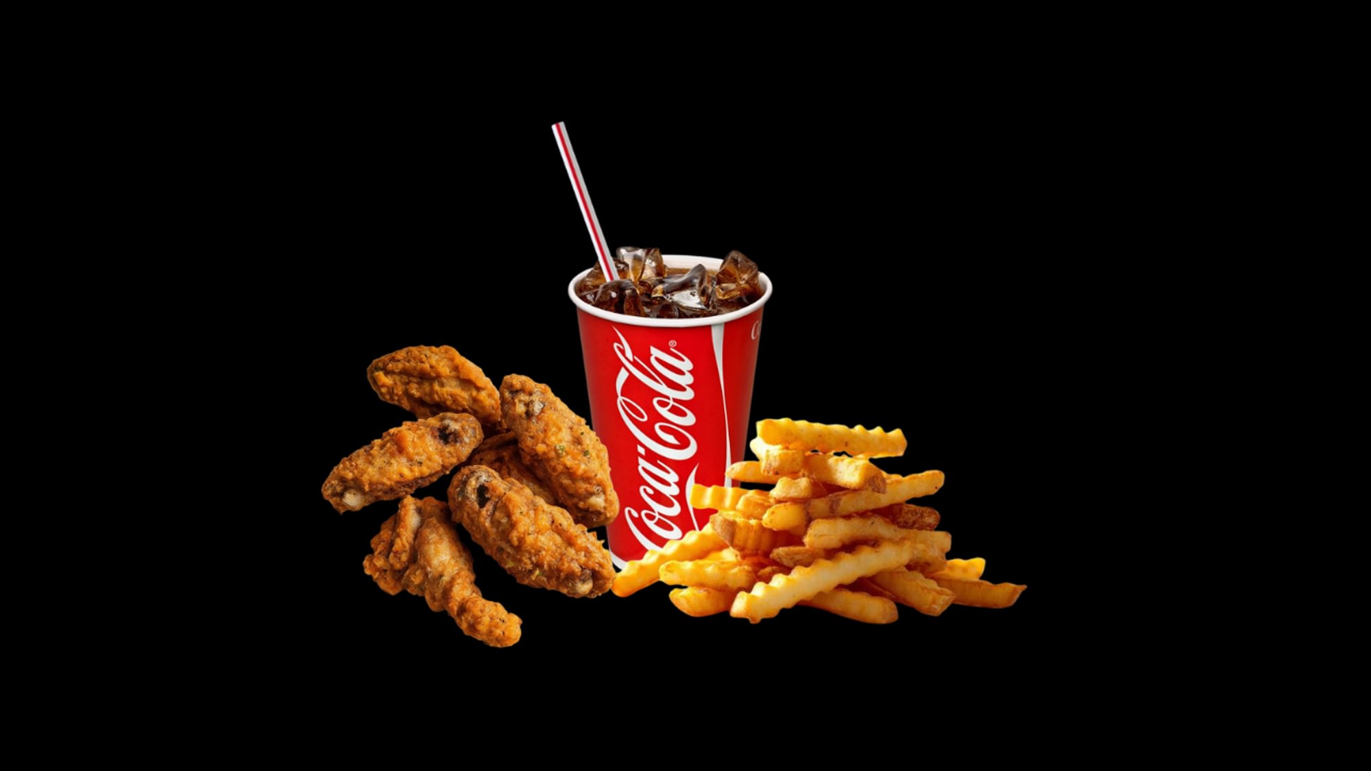 $11 DEAL - 5 Wings, fries & drink