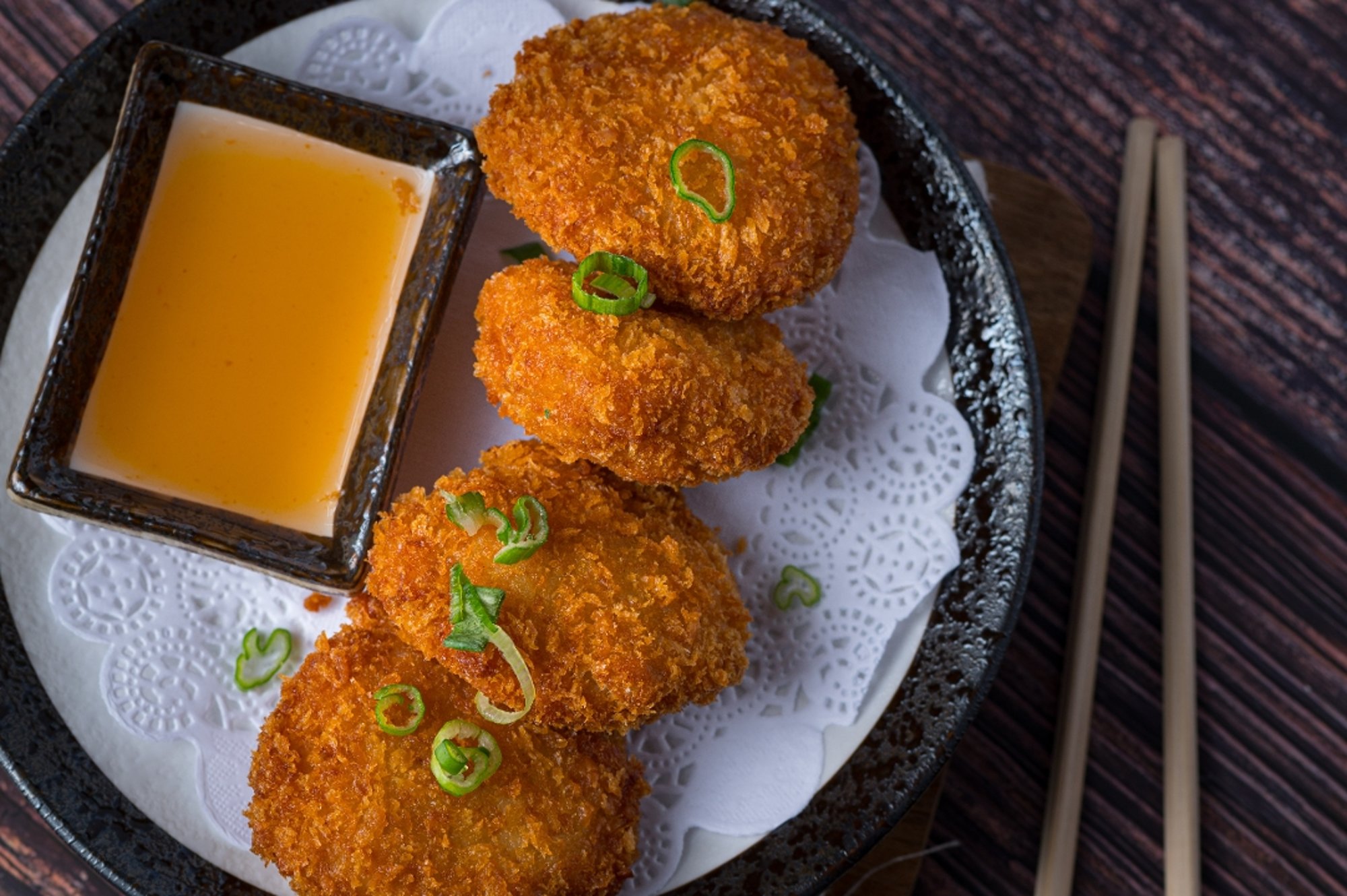 Tod Mun Goong (Crispy Shrimp Cake)