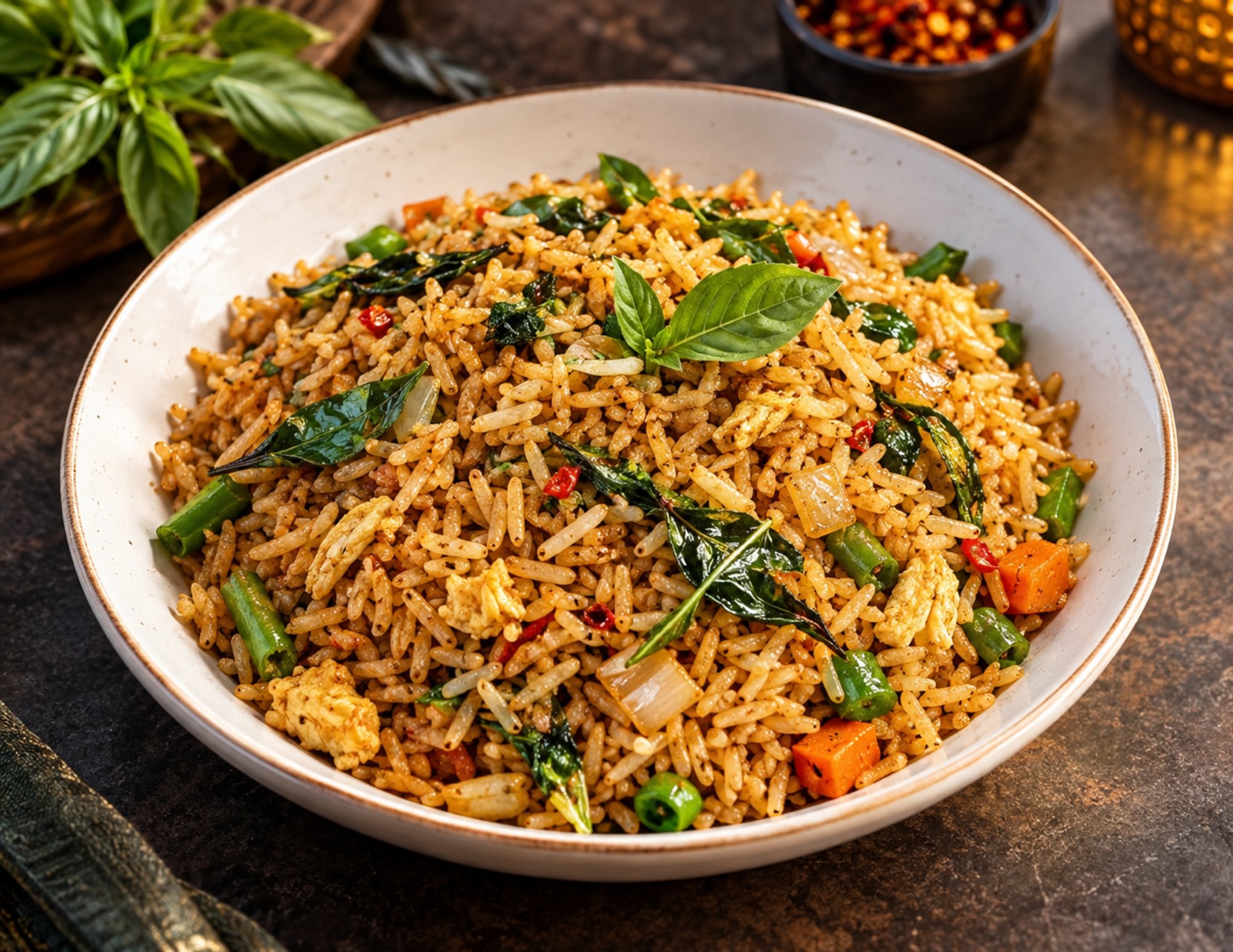 Basil Fried Rice