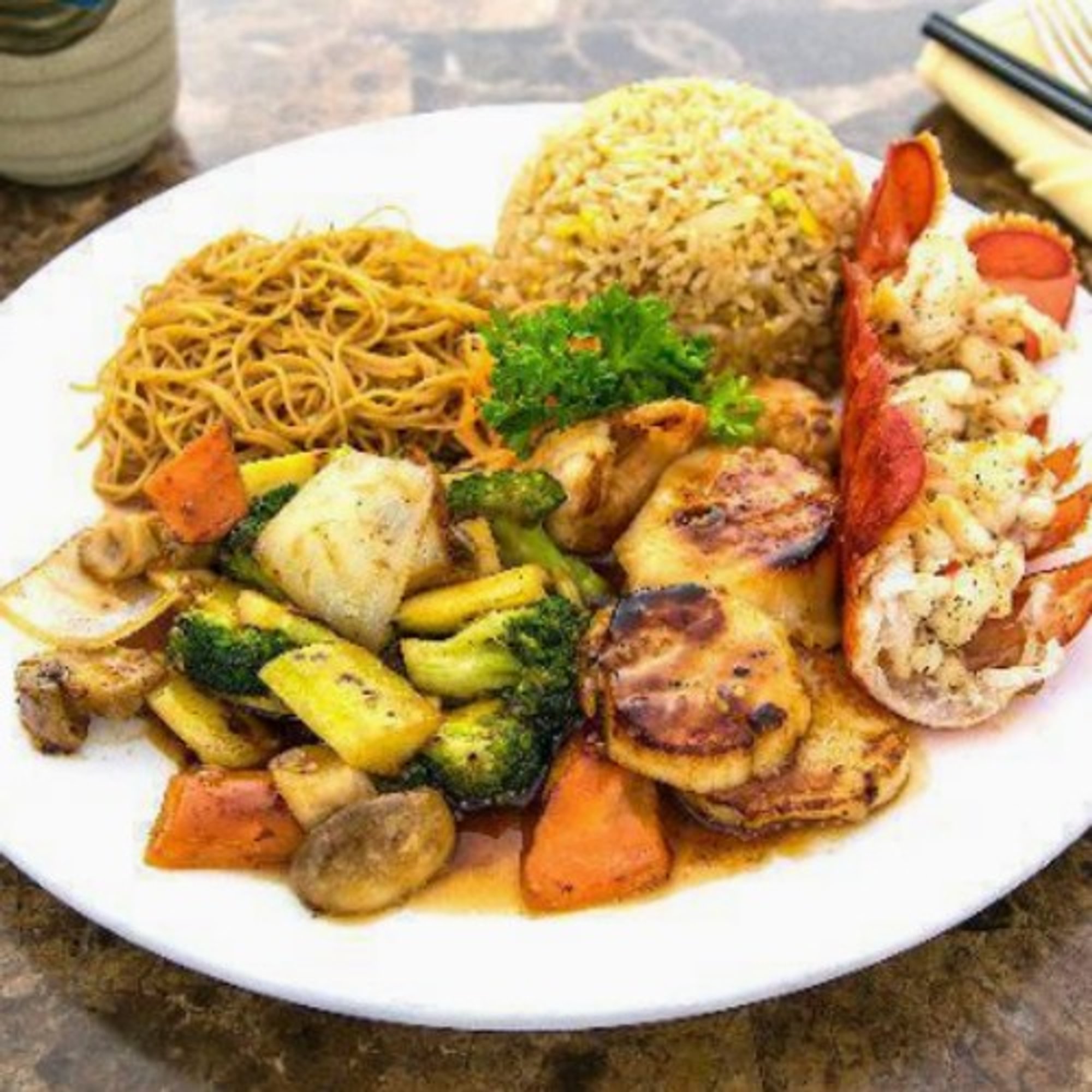 Lobster Hibachi Lunch
