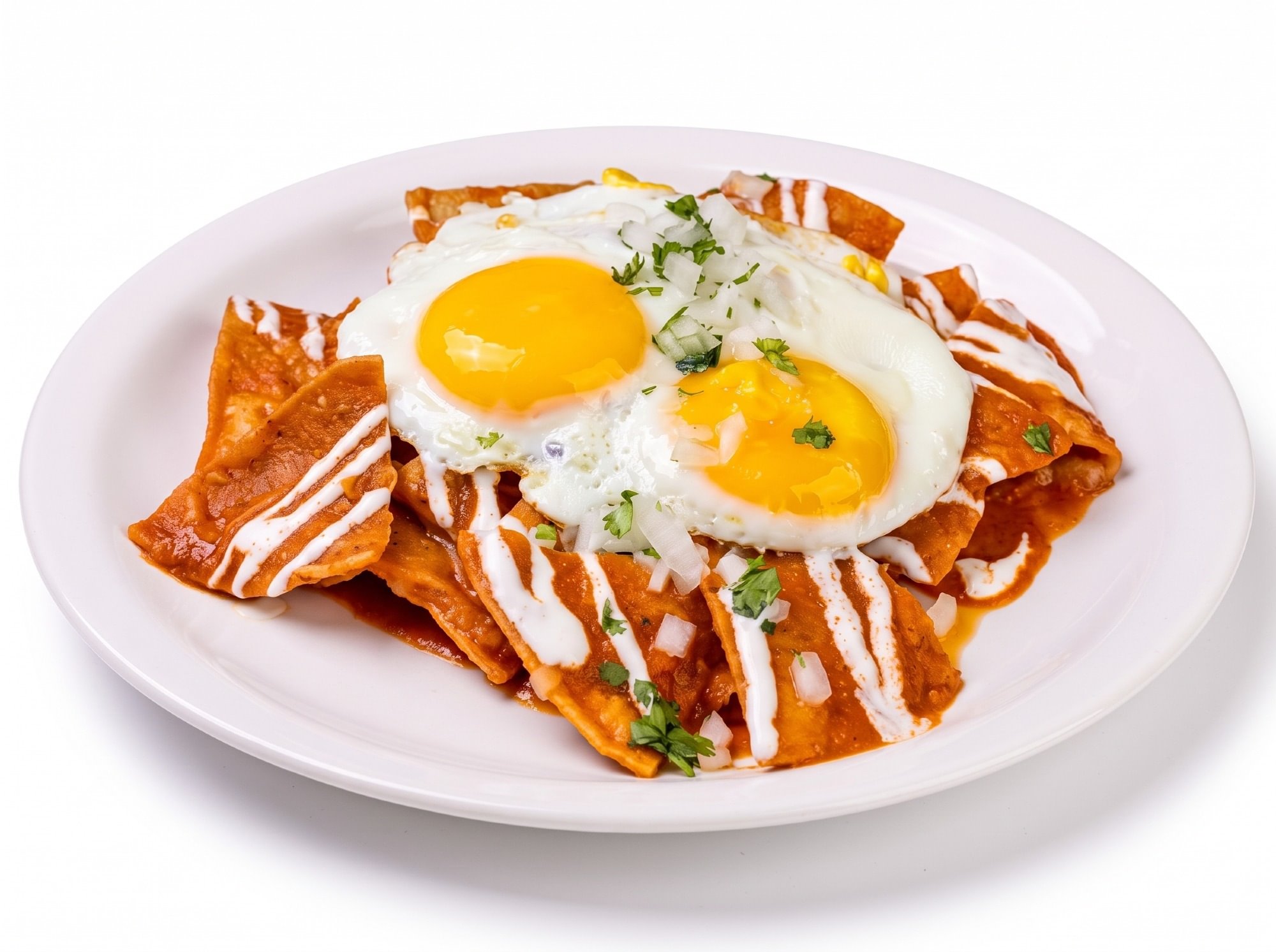 Chilaquiles con Huevo (Chilaquiles with Egg)