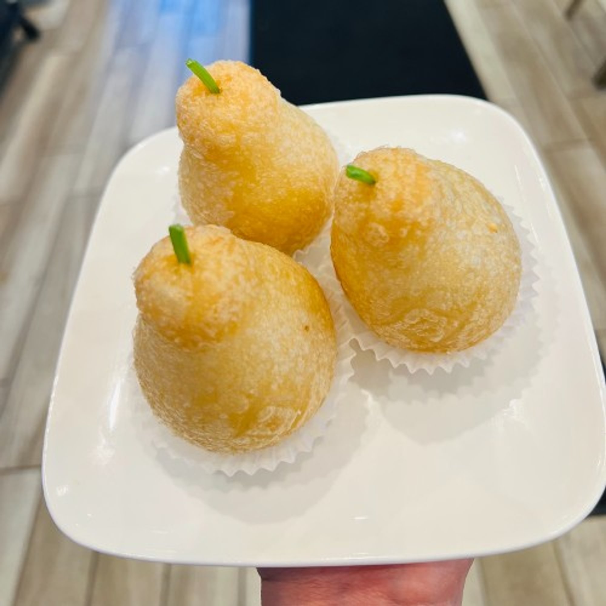 Vegan Deep Fried Glutinous Dumplings
