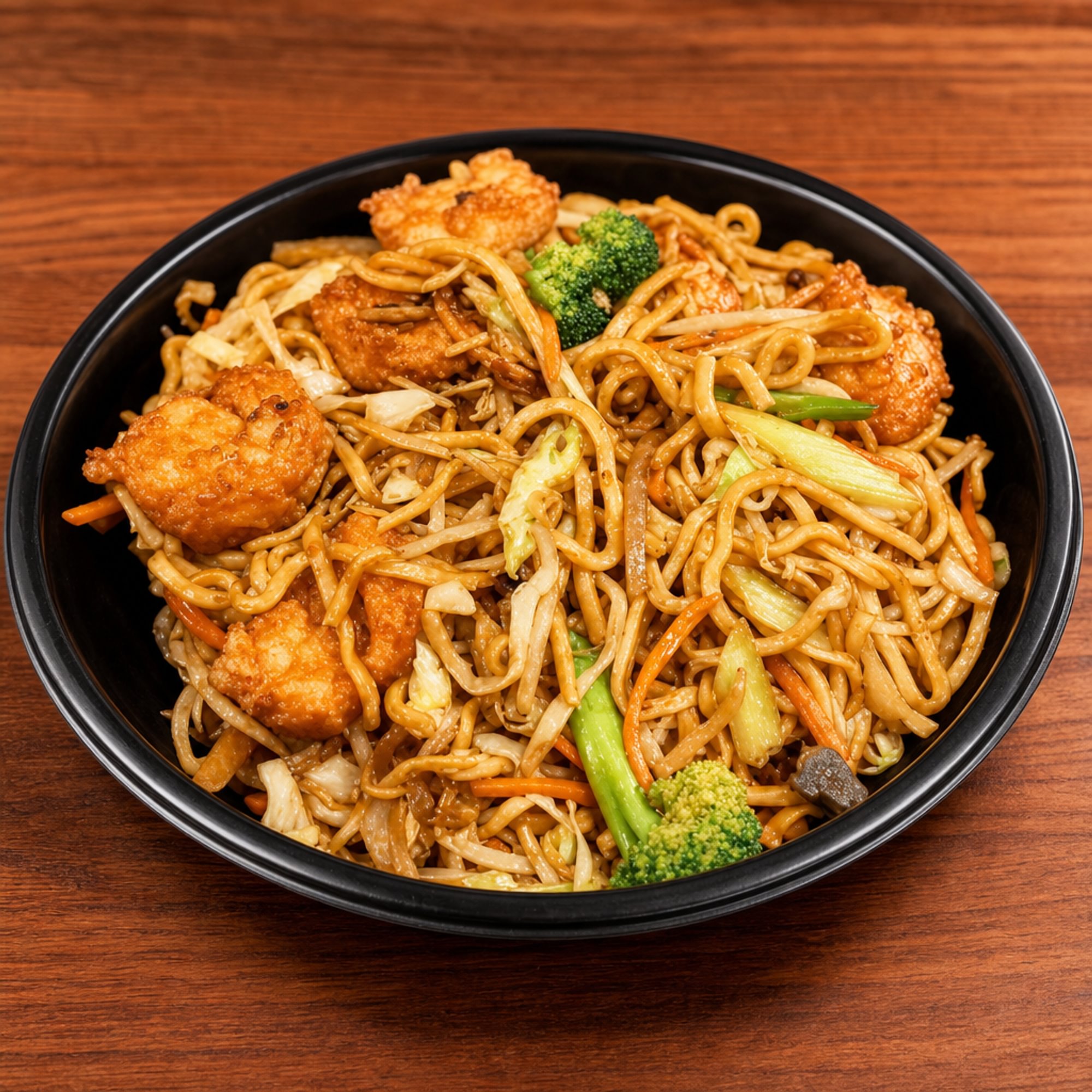 Shrimp Chow Mein 虾炒面