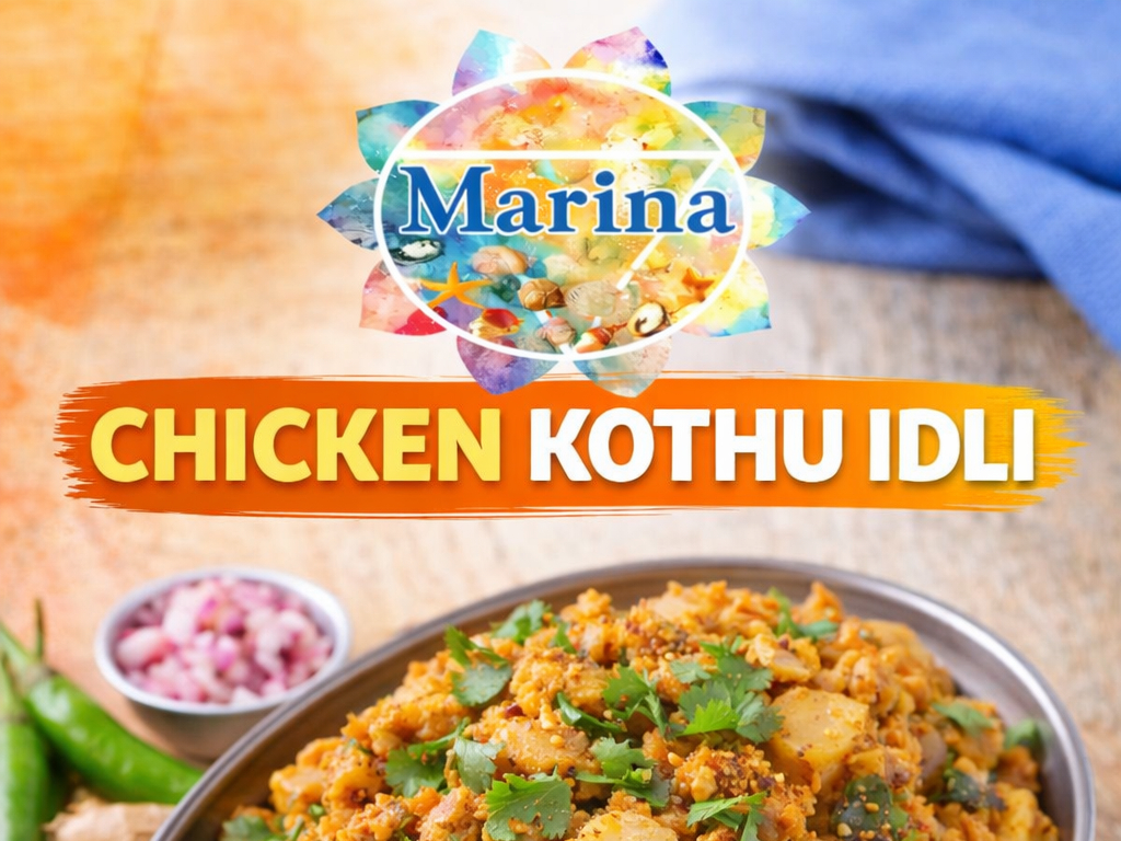 Idly Chicken Kothu