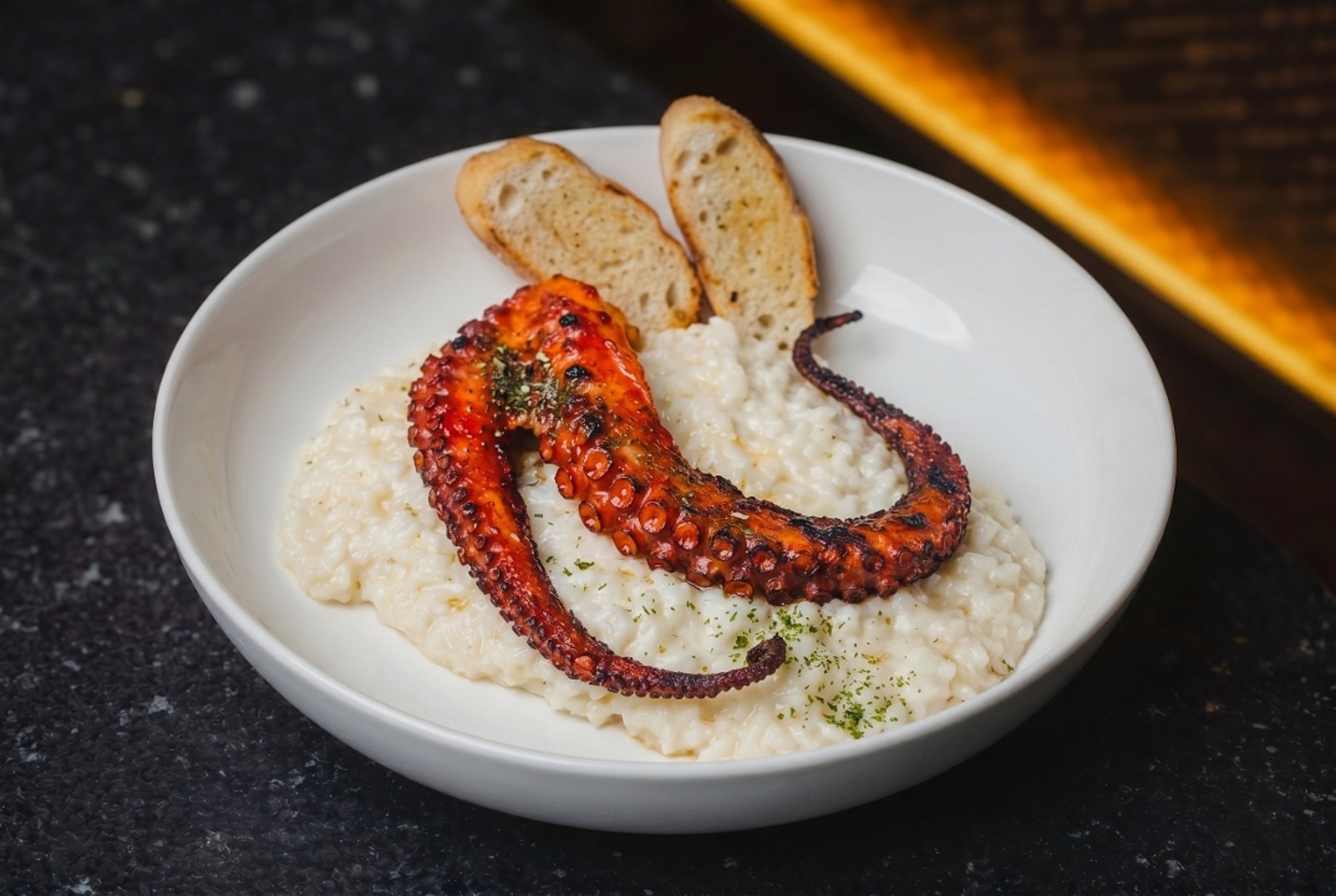 Octopus Risotto