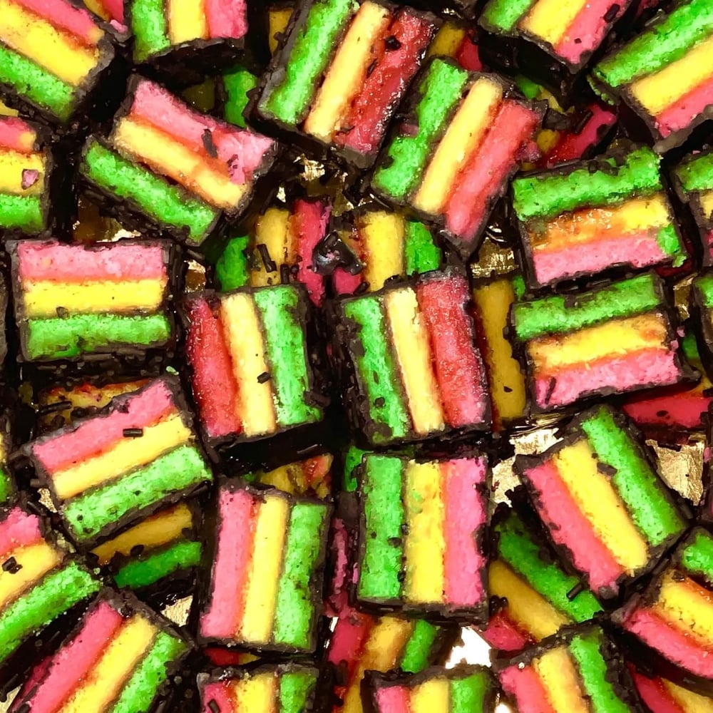 Rainbow Cookies