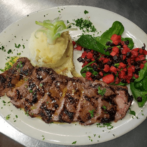 14oz New York Strip, N.W. Raised