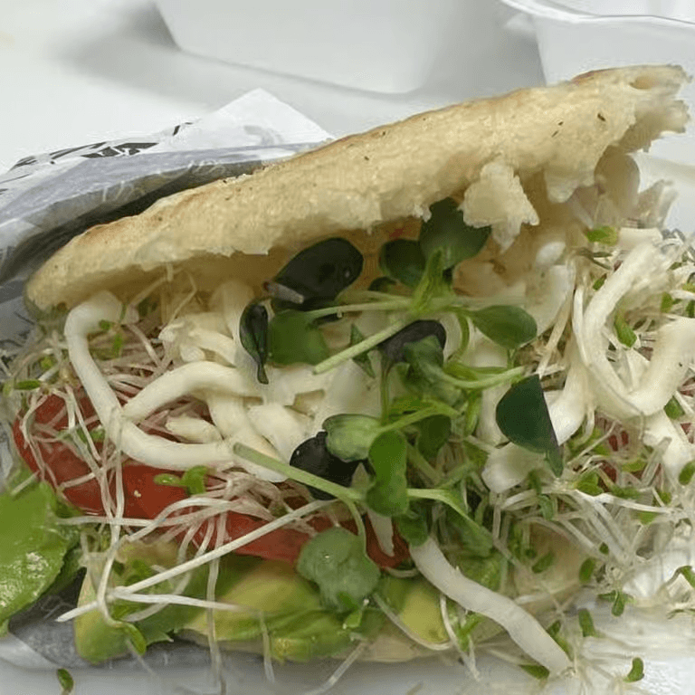 Vegetarian Arepa