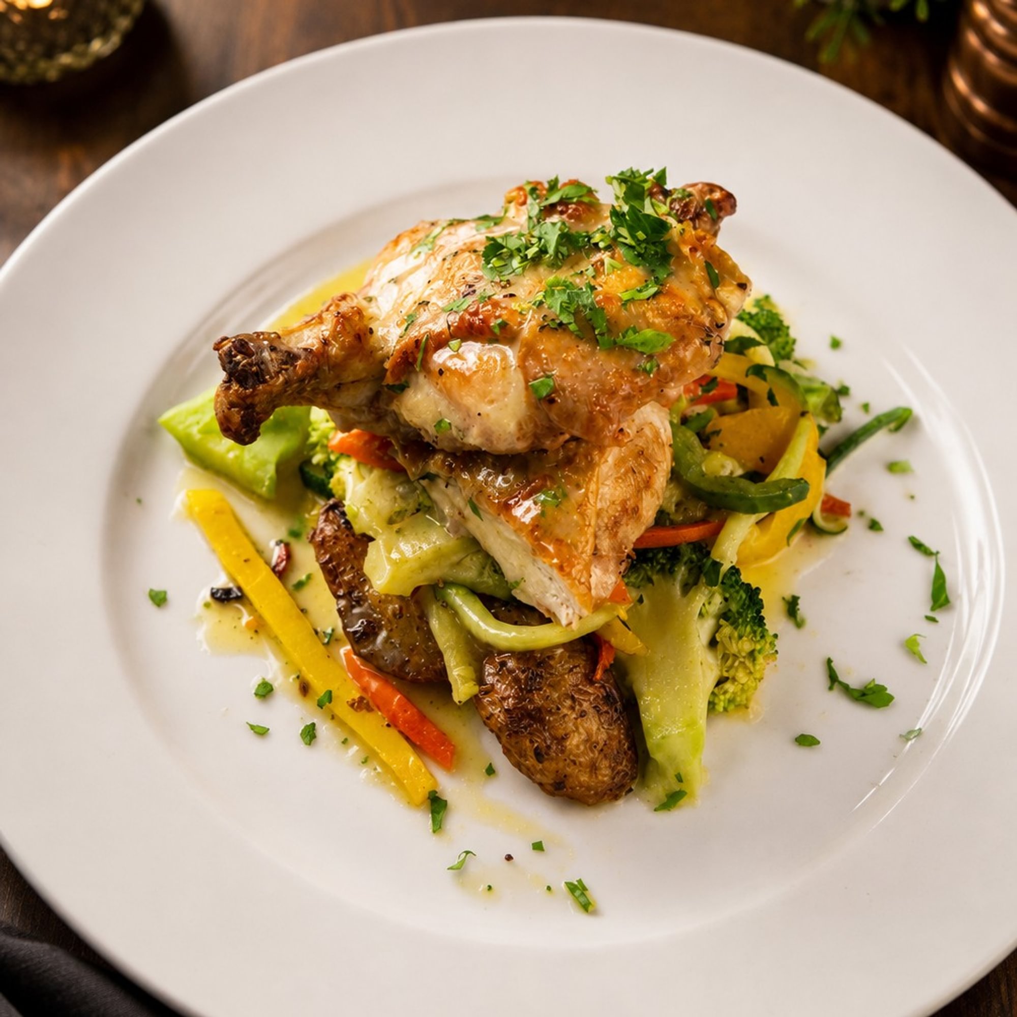 Pollo Arrosto (Airline Chicken)